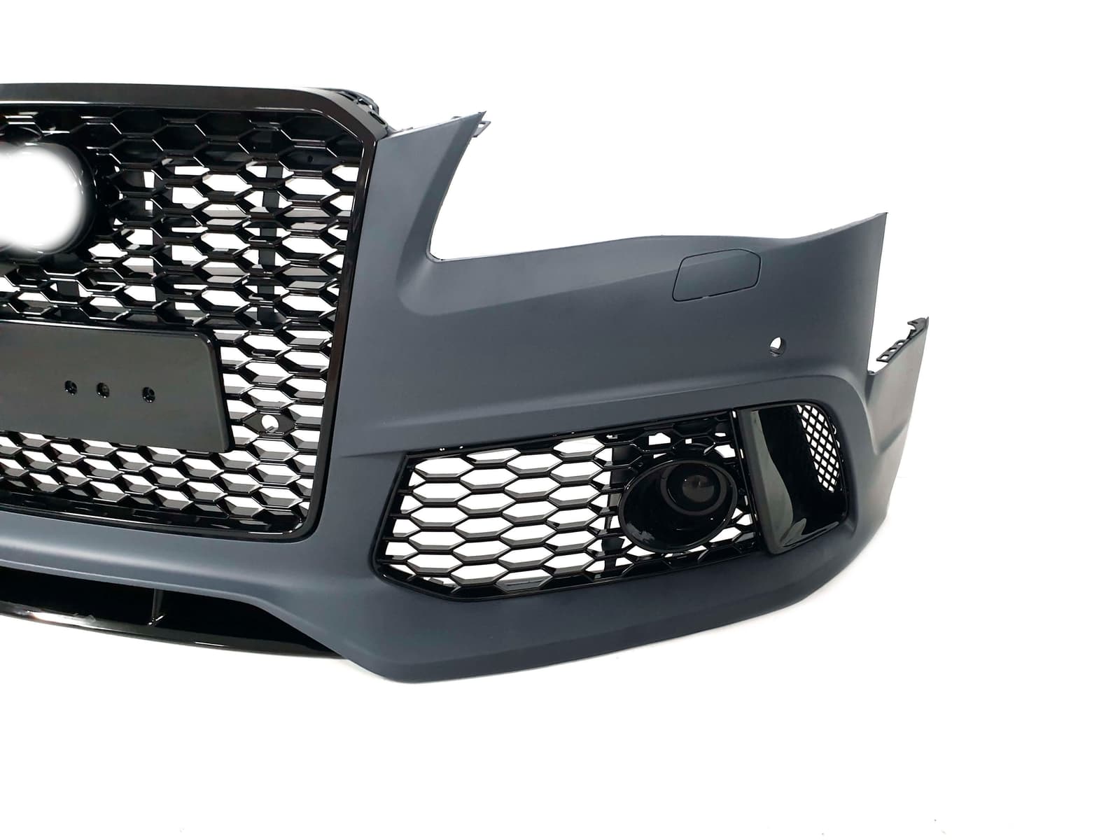 Передній бампер (в стилі RS) V1 на Audi A8 D4 2010-2014 року 4