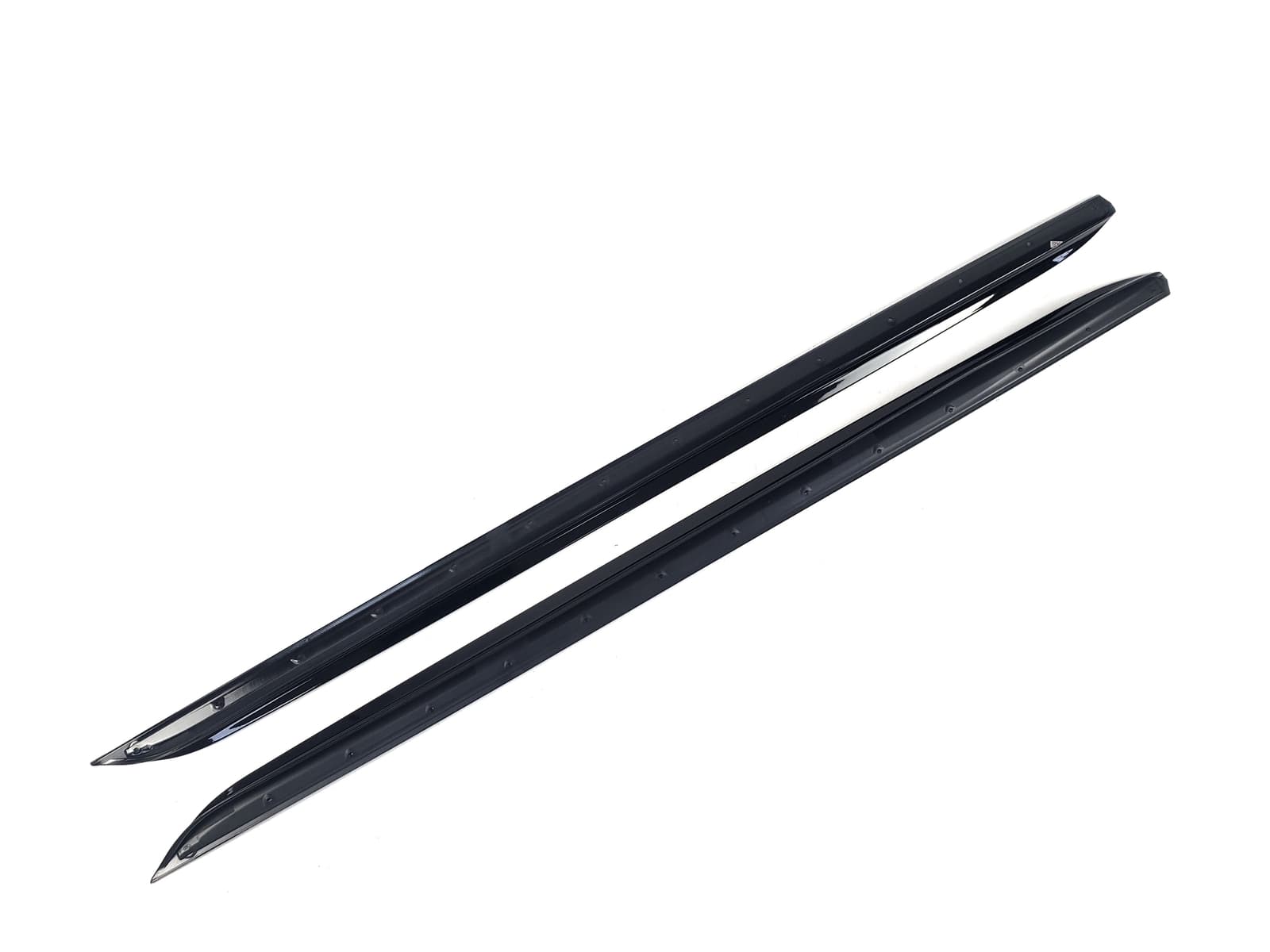 Леза на пороги Чорний глянець (M-Performance) на BMW 3 Series G20 / G21 2018-2022 року