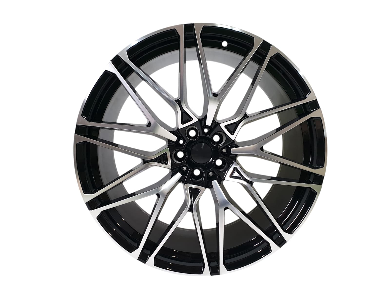 R21 Chrome Black (різноширокі) Диски на BMW X5 G05 2018-2022 року