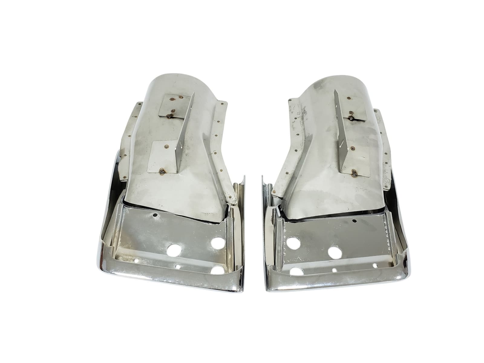 Насадки на вихлоп Chrome на Land Rover Range Rover Vogue L322 2010-2013 року 4