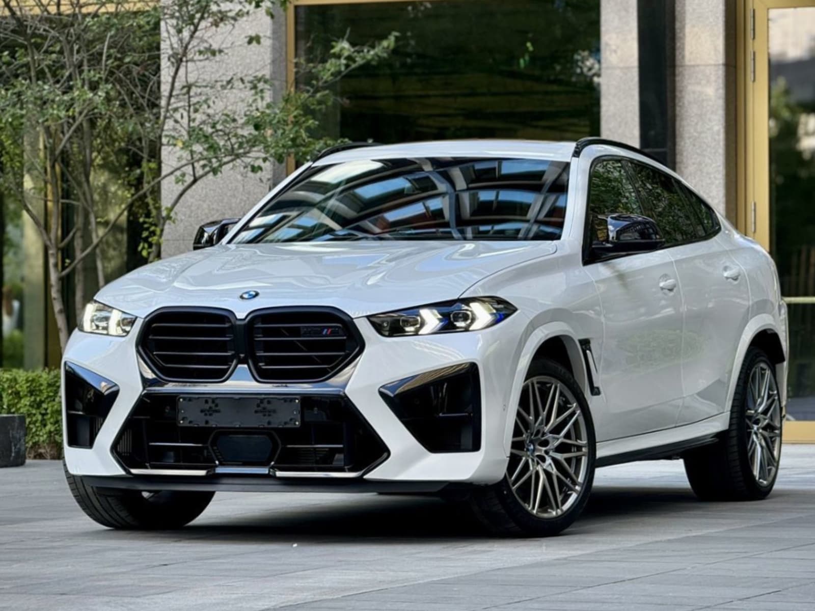 Рестайлінг комплект обвісу передньої частини X6M F96 2023+ для BMW X6 G06 F96 2018-2022