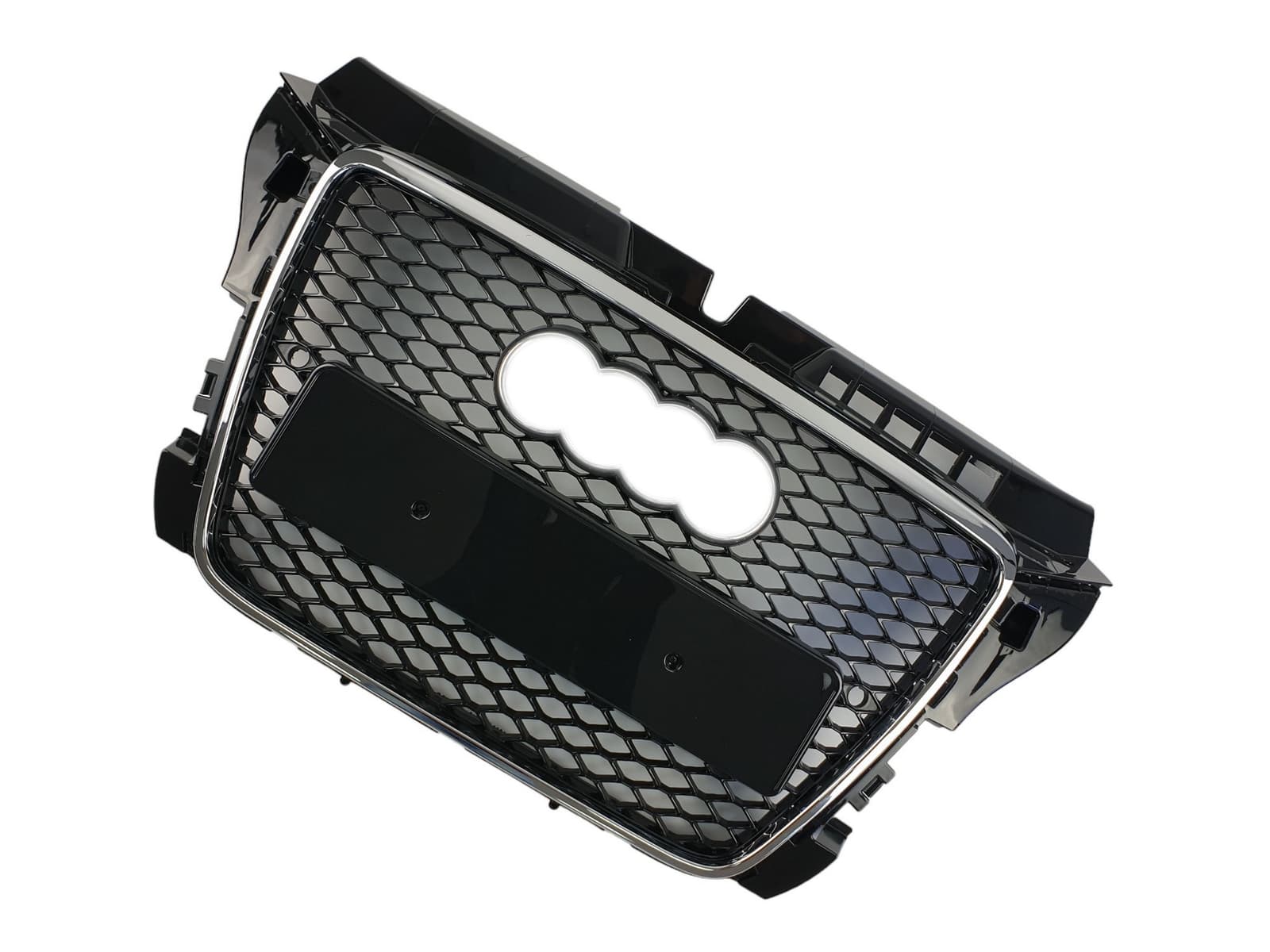 Решітка радіатора Chrome Black (в стилі RS3) на Audi A3 8P 2008-2012 року 3