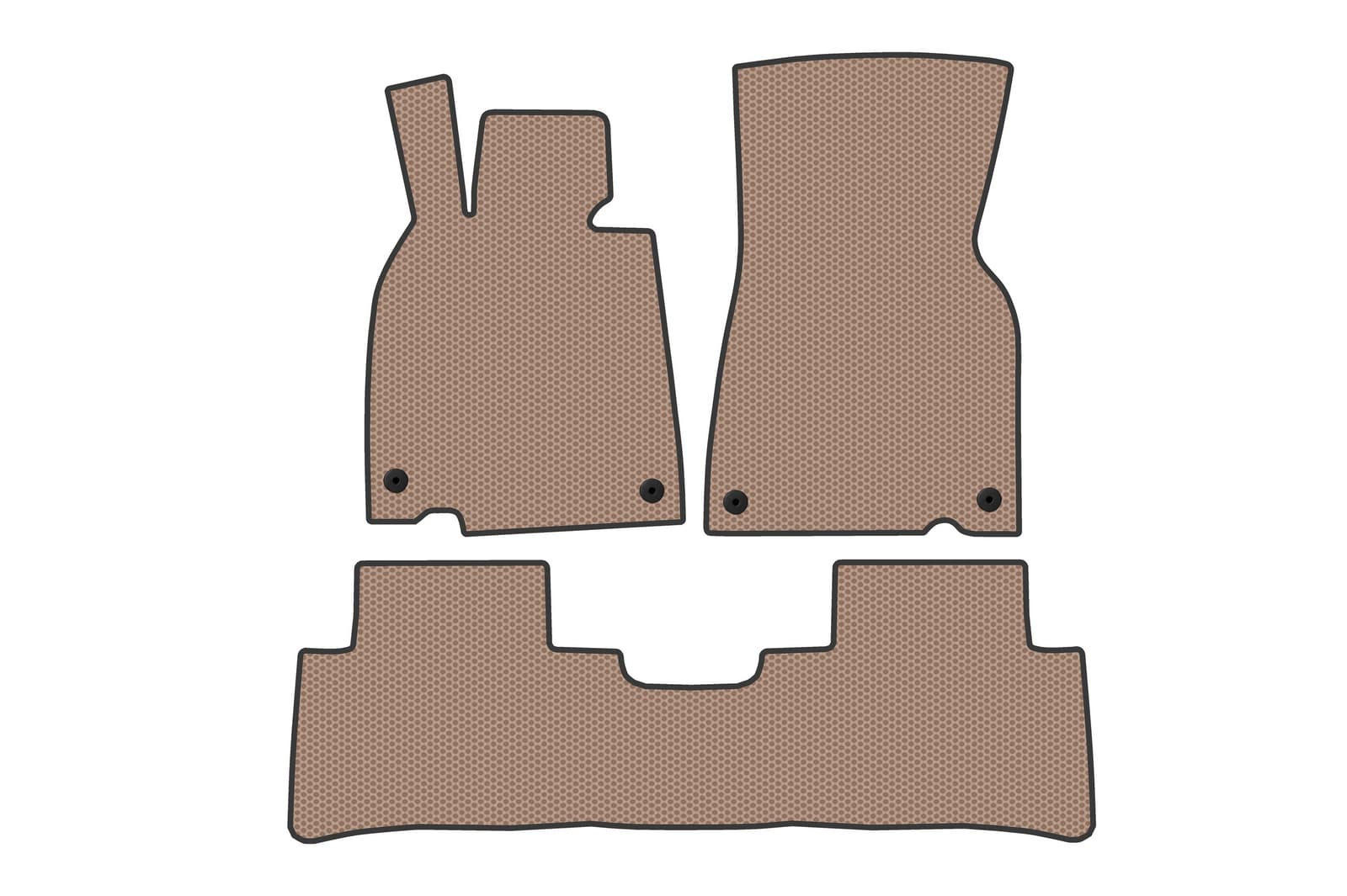 Гумові килимки Carsuit (Бежевий)