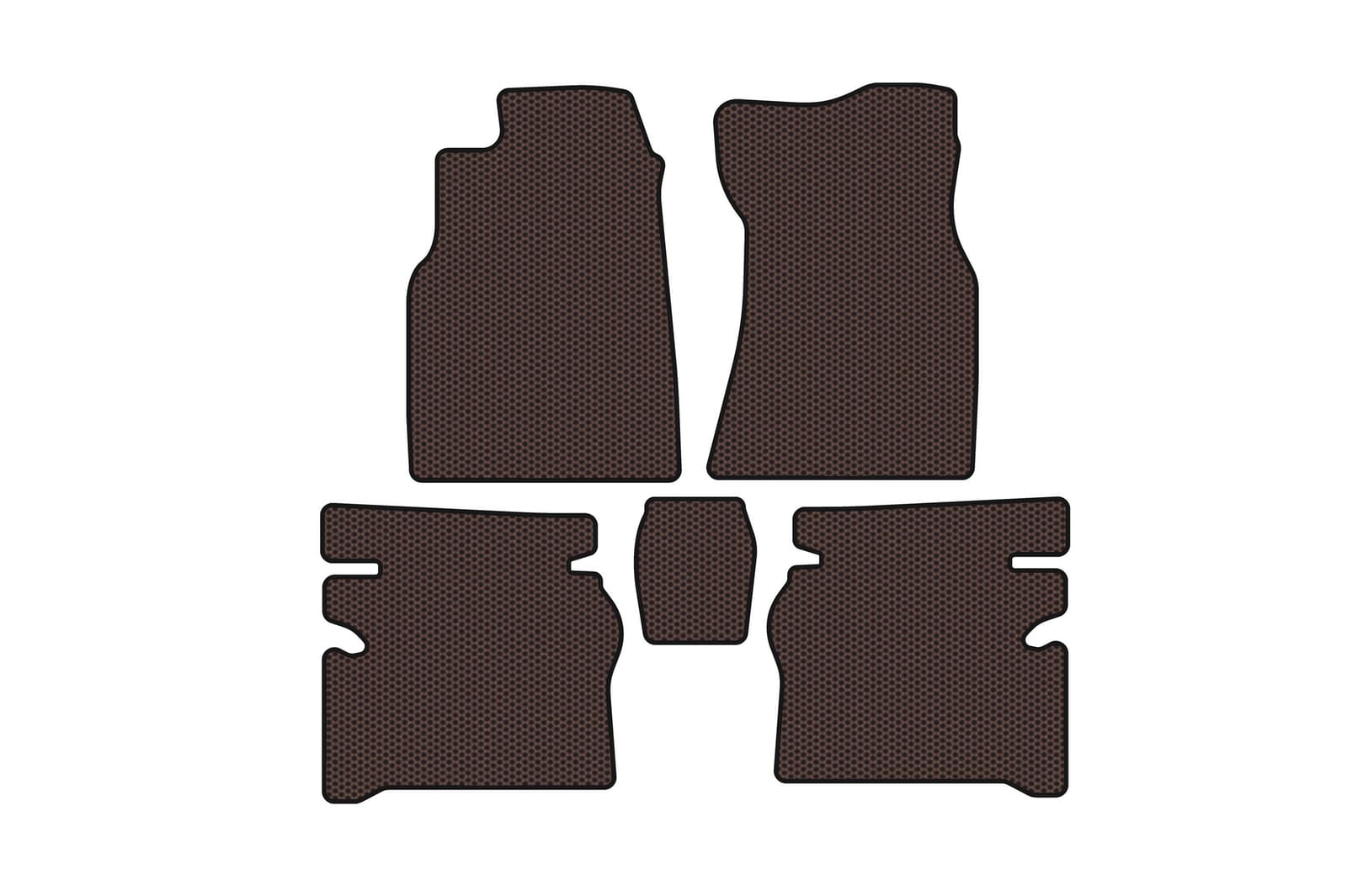 Гумові килимки Carsuit (Коричневий)