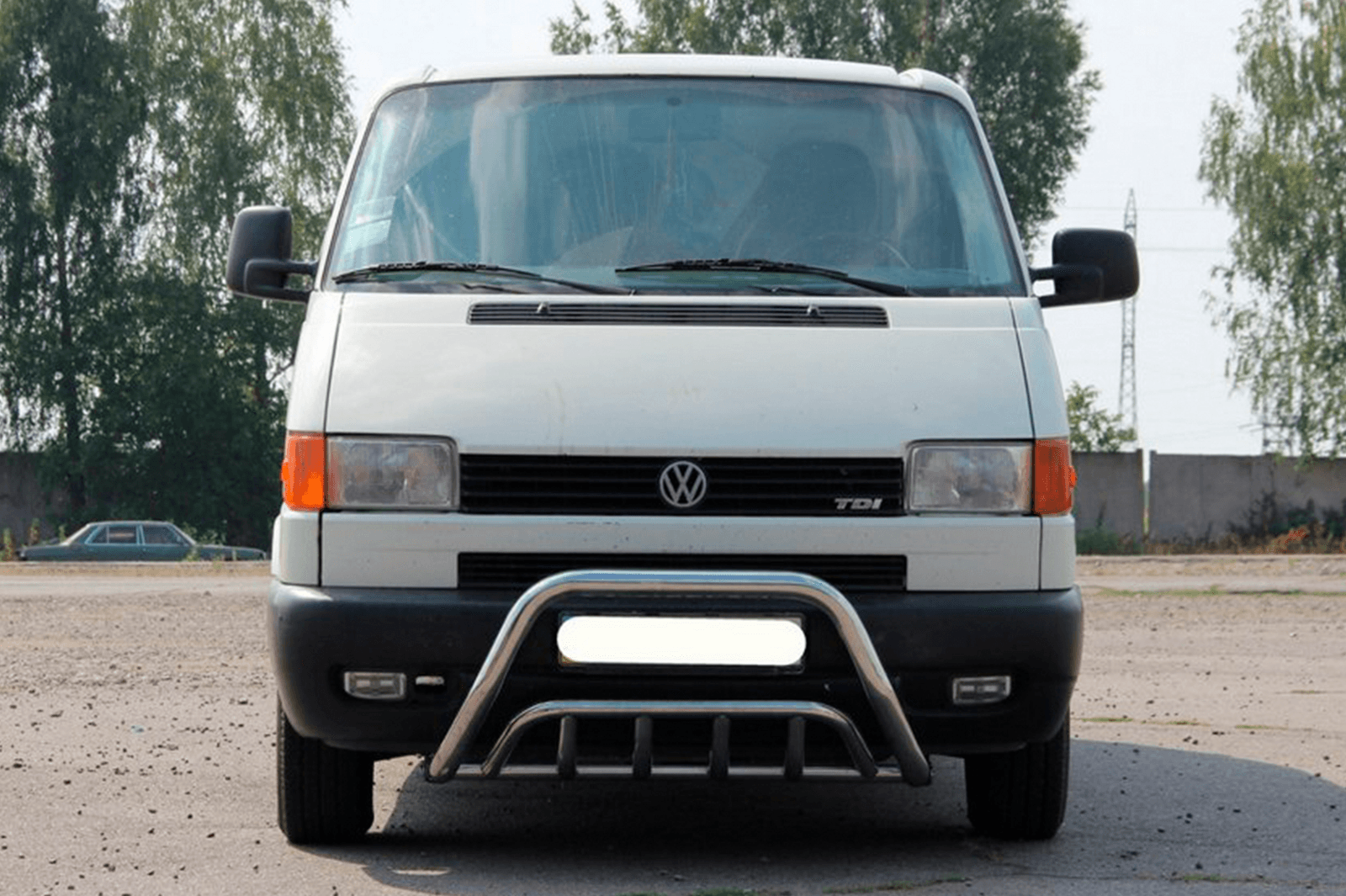 Кенгурятник WT002 (нерж)