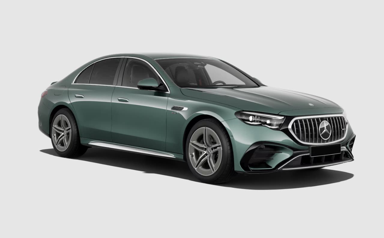 Комплект обвісів AMG E53 з заднім дифузором (для Avantgarde/Exclusive)