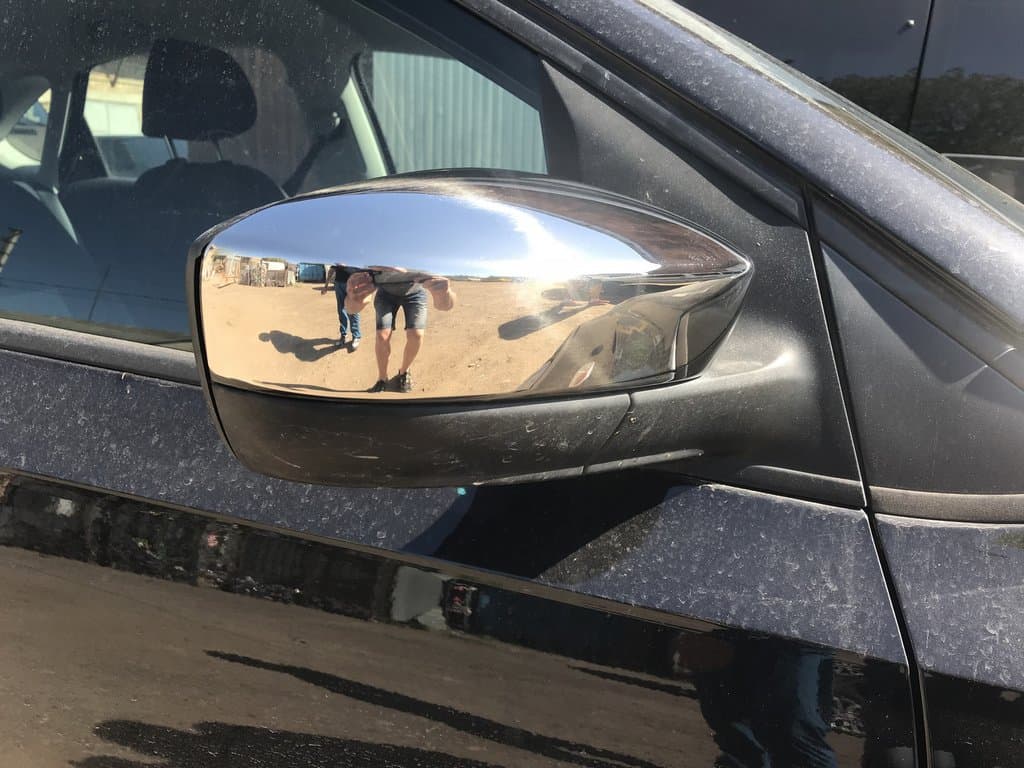 Накладки на дзеркала Sedan (2 шт., нерж)