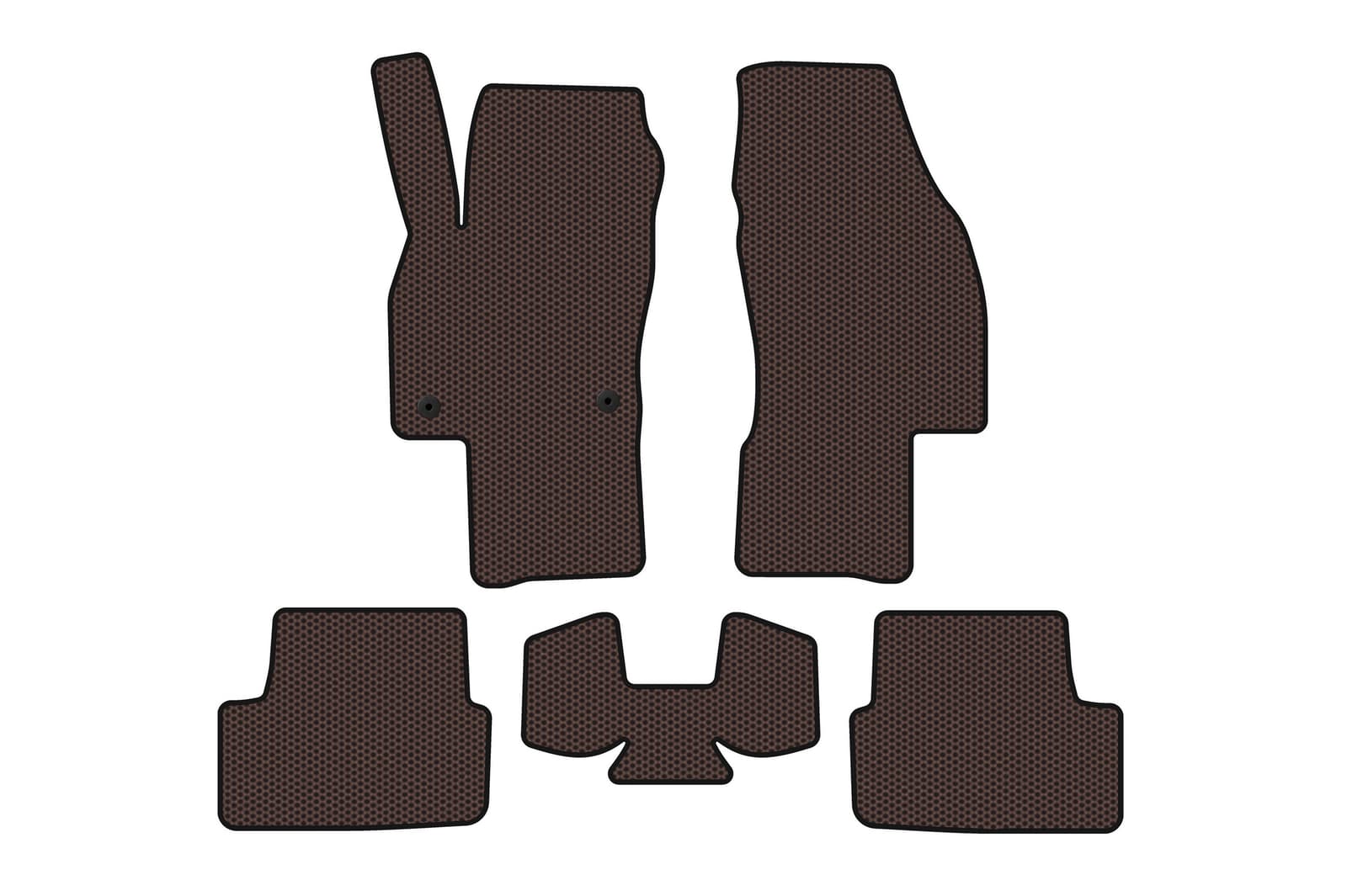 Гумові килимки Carsuit (Коричневий)