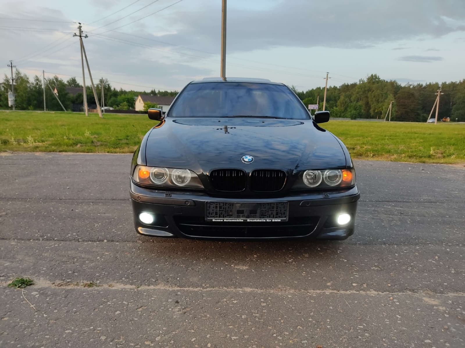 Ніздрі Чорний глянець (Подвійні M-Look) на BMW 5 Series E39 1996-2004 року 4