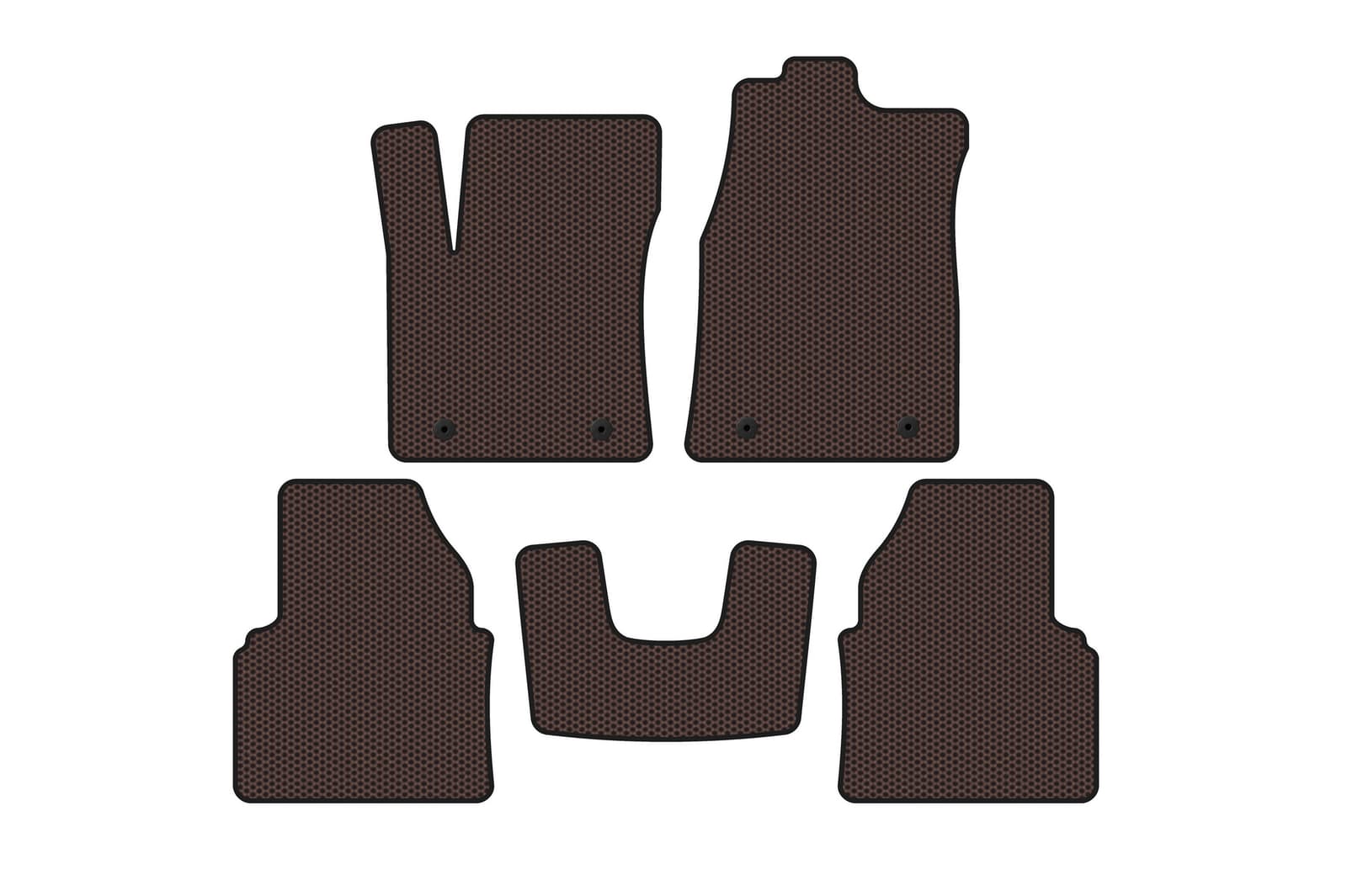 Гумові килимки Carsuit (Коричневий)