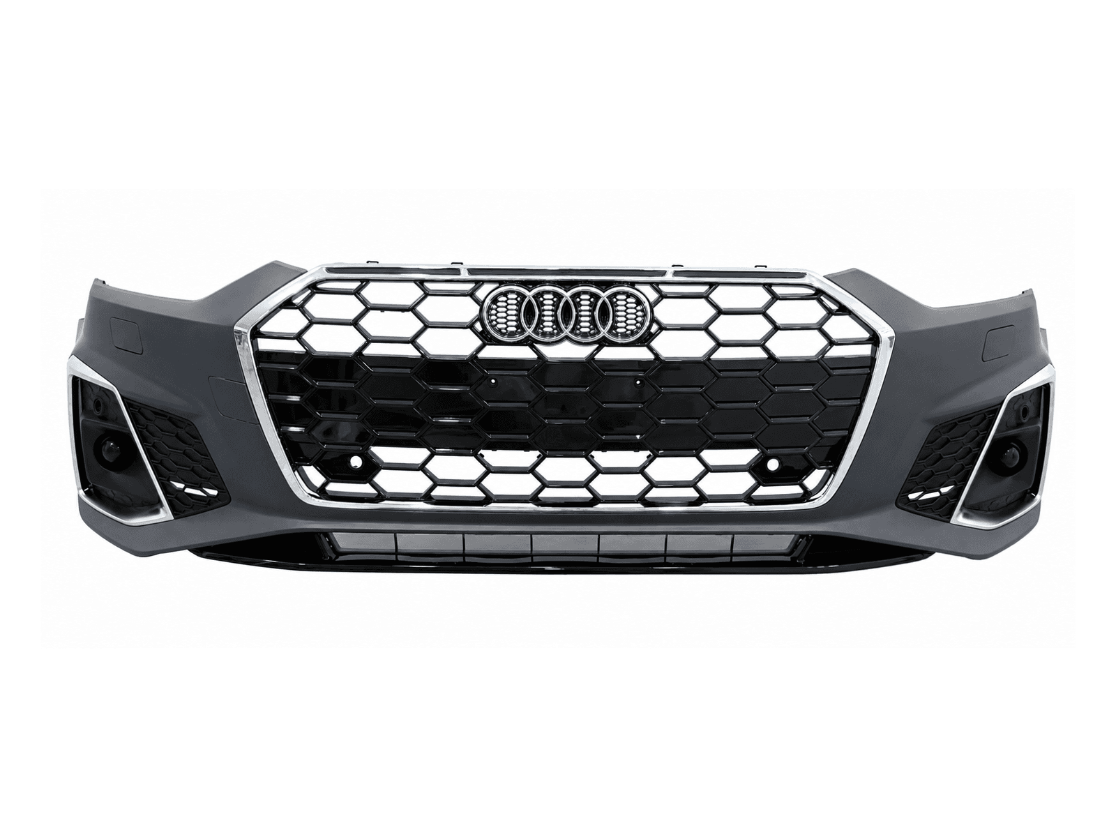 Бампер передній у зборі S-Line CHORME для Audi A5 B9 2020-