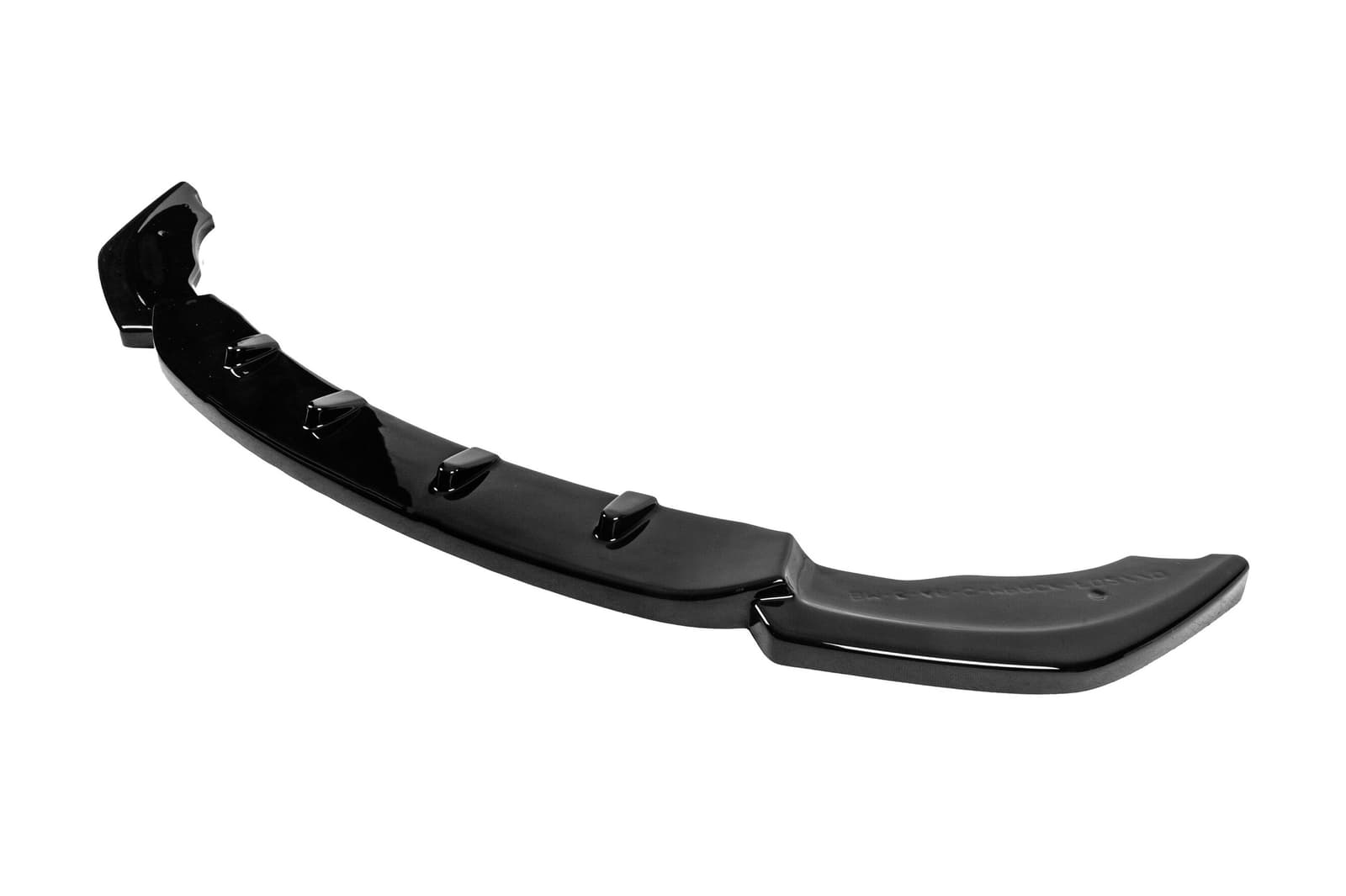 Передня Lip накладка V-2 (для M-Sport 2003-2006, чорний глянець) 2