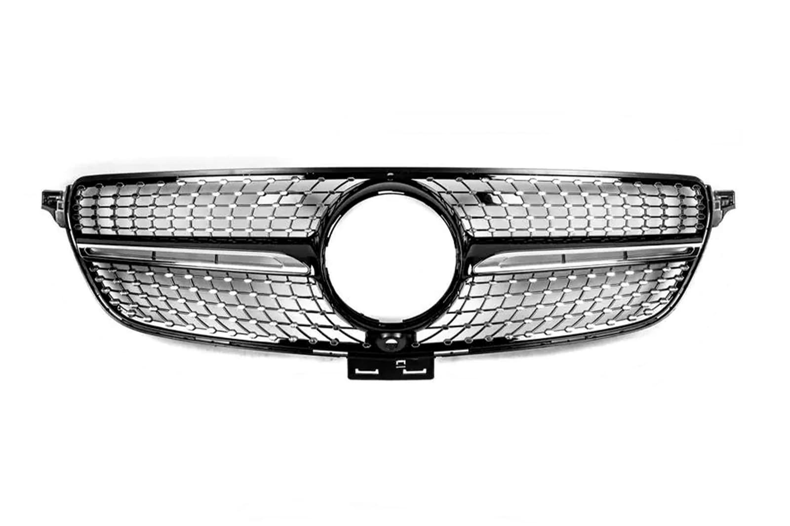 Уцінка Тюнінг решітка Diamond Black (GLE) З місцем під камеру