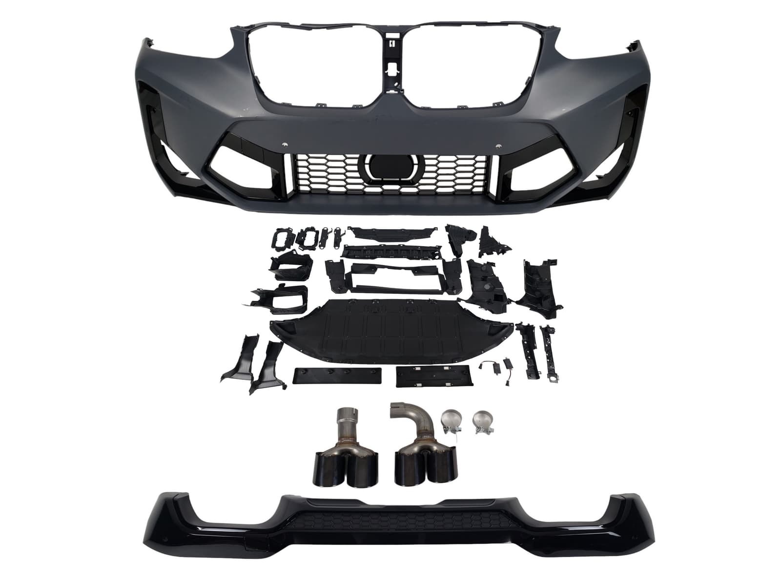 Комплект обвісів (стиль X3M F97) Body Kit на BMW X3 G01 2022-2024 року