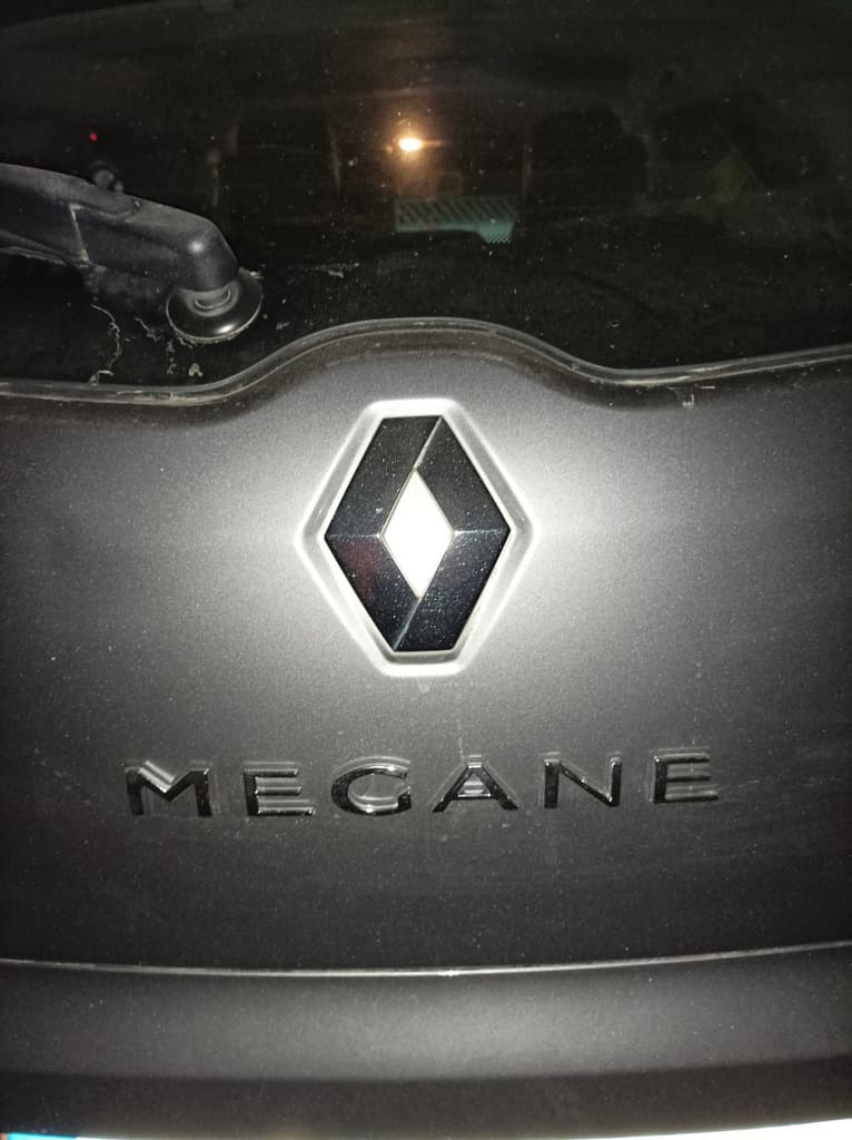 Напис Megane 908897337R (270мм на 25мм)