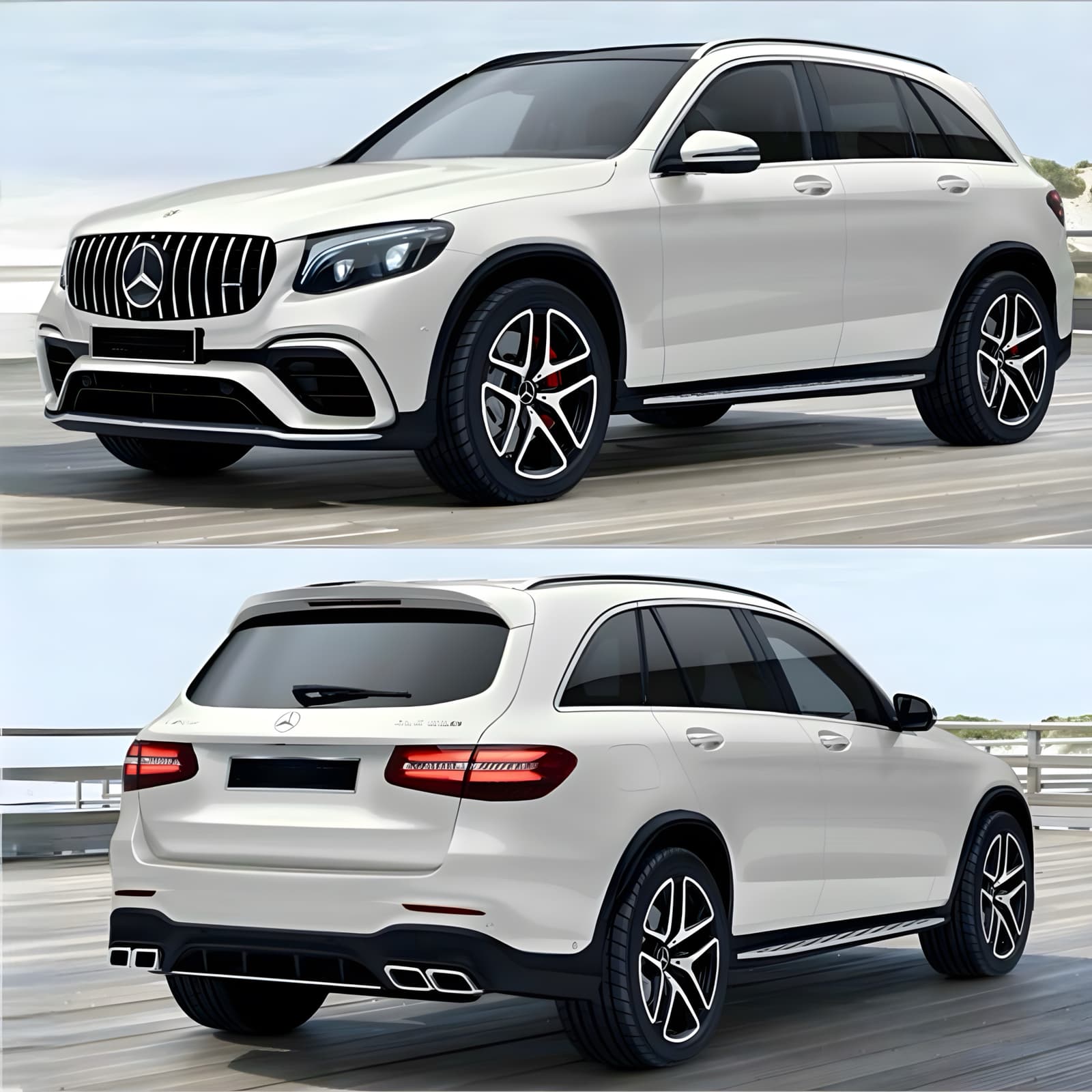 Комплект обвісу GLC63 AMG Mercedes - Benz GLC class X253 2015-2019