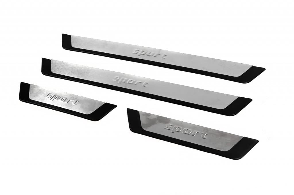 Накладки на пороги Flexill (4шт) Sport 2