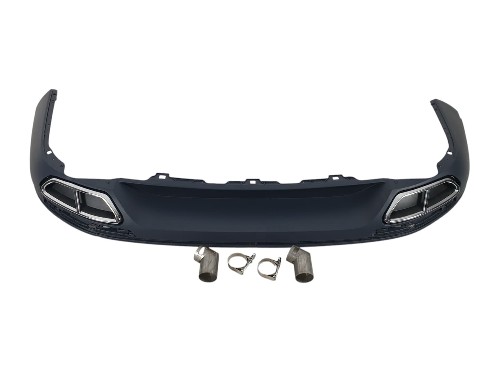 Дифузор (заднього бампера) (стиль R-Line) на Volkswagen Passat B8 2019-2023 року