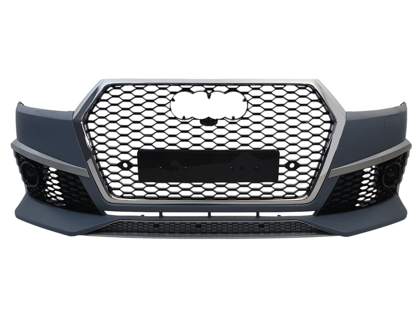 Передній бампер (RS Style) Chrome на Audi Q7 4M 2015-2020 року