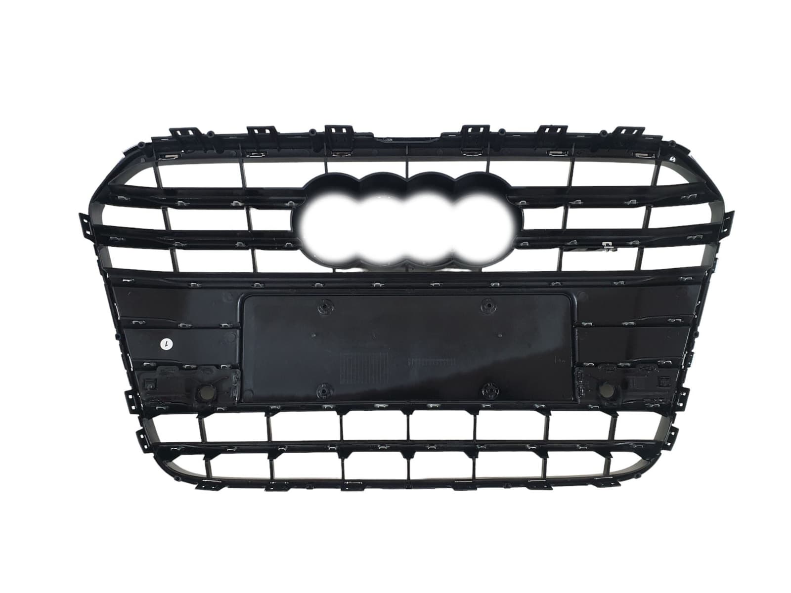 Решітка радіатора Full Black (в стилі S6) на Audi A6 C7 2011-2014 року 3