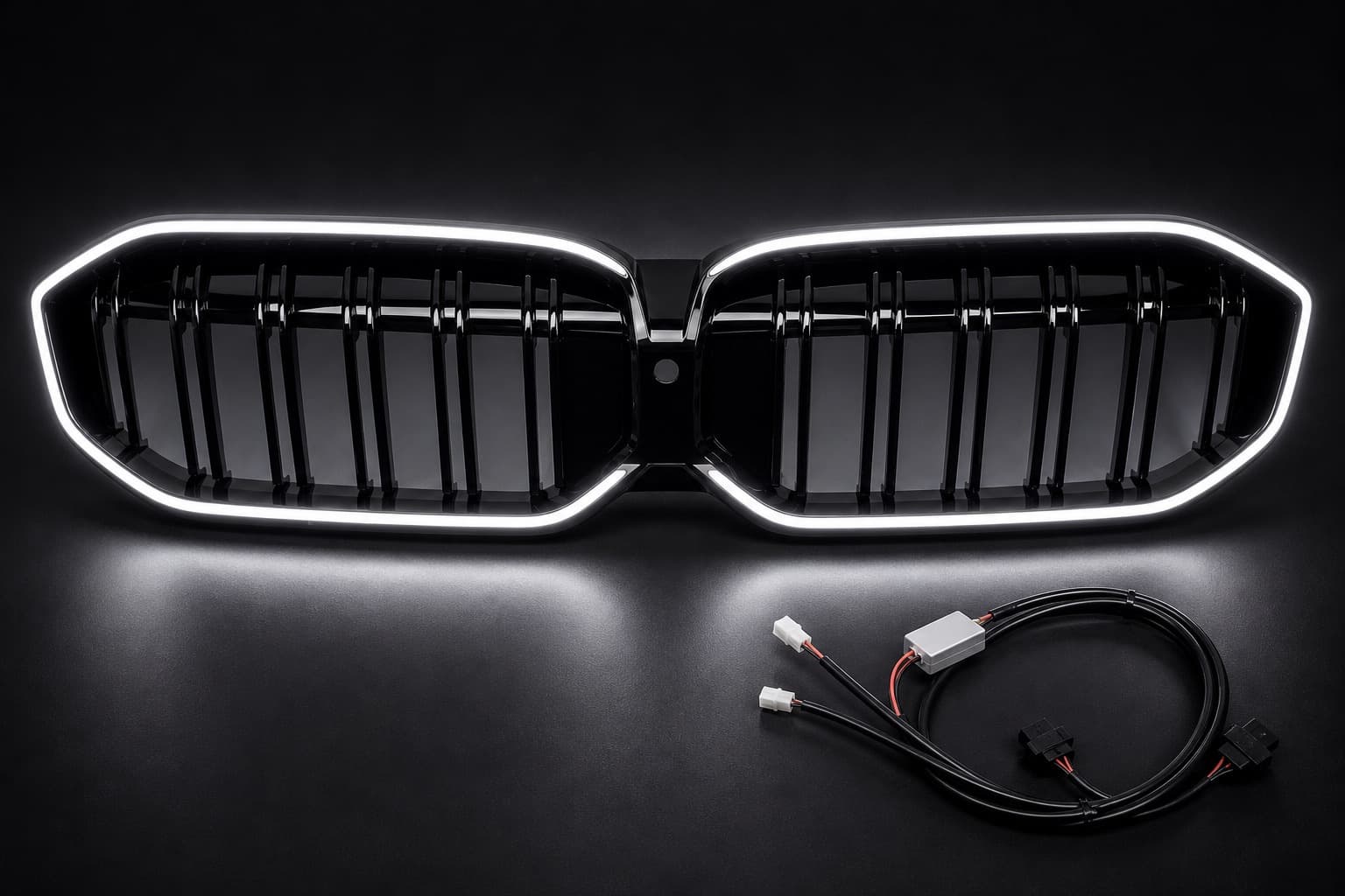 Ніздрі M-Look LED (2022+, чорний глянець)