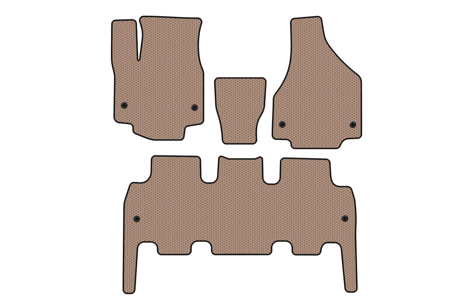 Гумові килимки Carsuit (Бежевий)