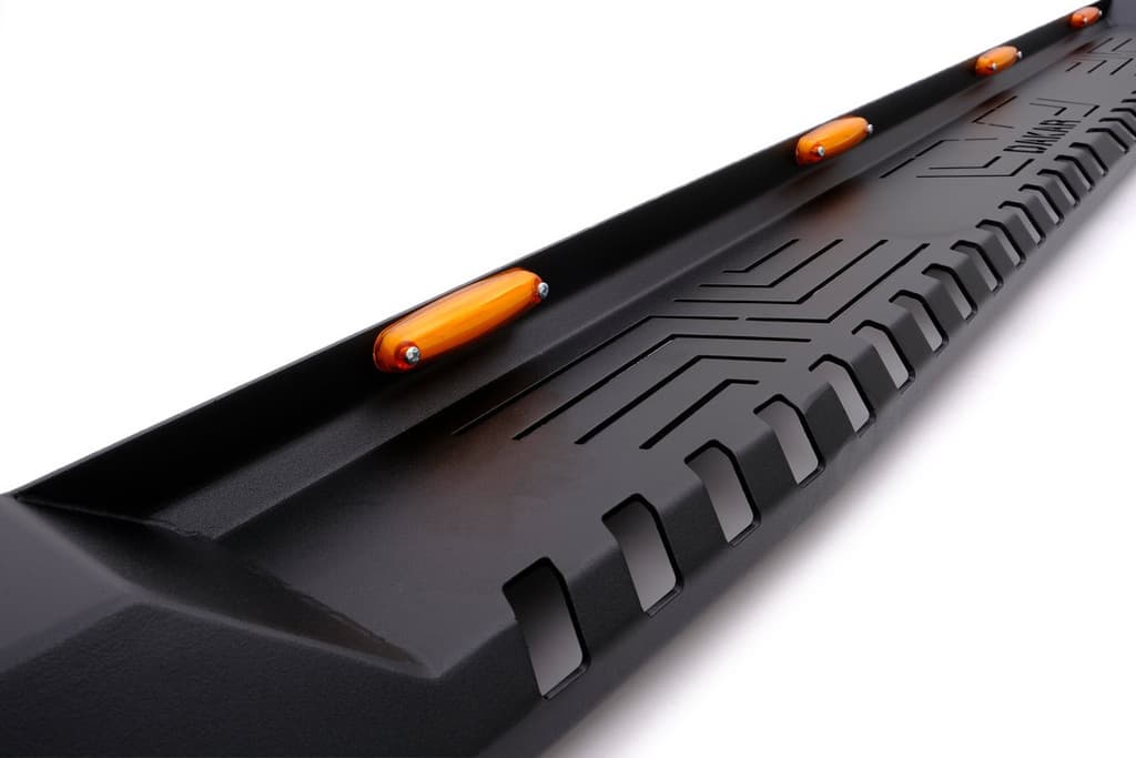 Бічні пороги Dakar V1 з LED (2 шт, метал) 3