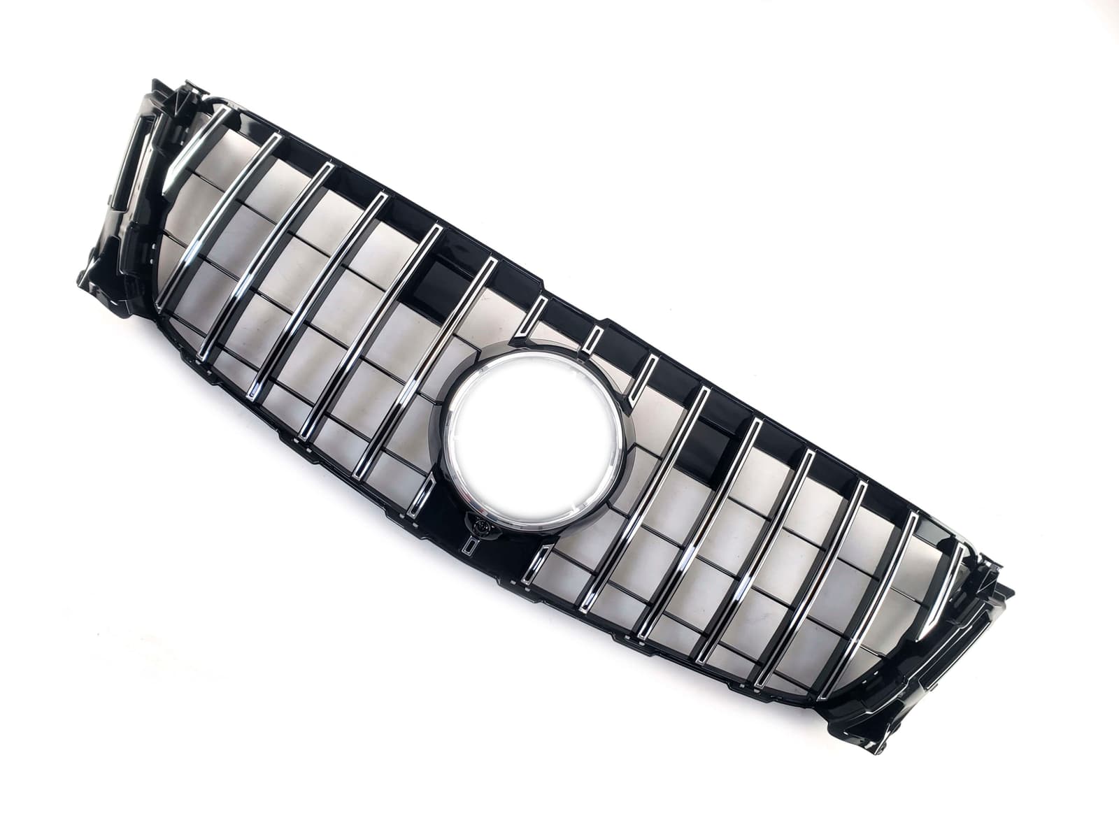 Решітка радіатора Chrome Black Normal GT на Mercedes-Benz GL-Class X166 2012-2015 року 3