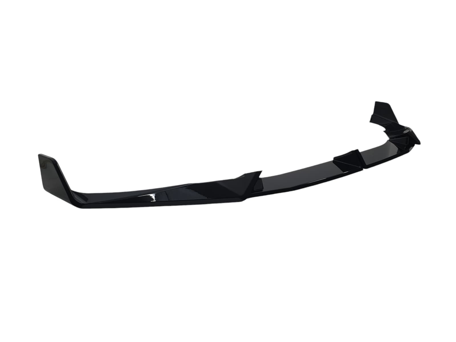 Губа (переднього бампера) Чорний глянець на BMW X3 G01 2022-2024 року 2