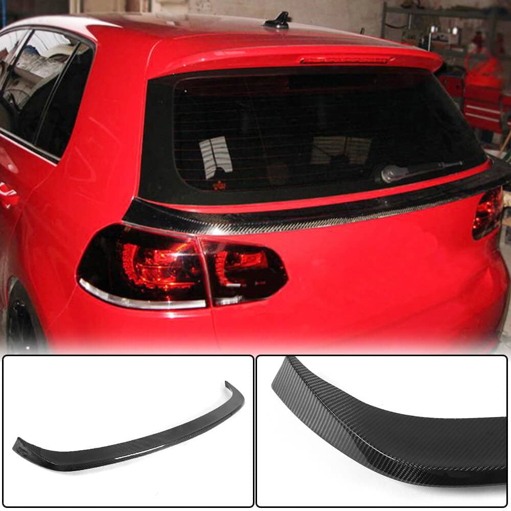 Нижній спойлер (для GTI/R HB 2010-2013, Карбон)