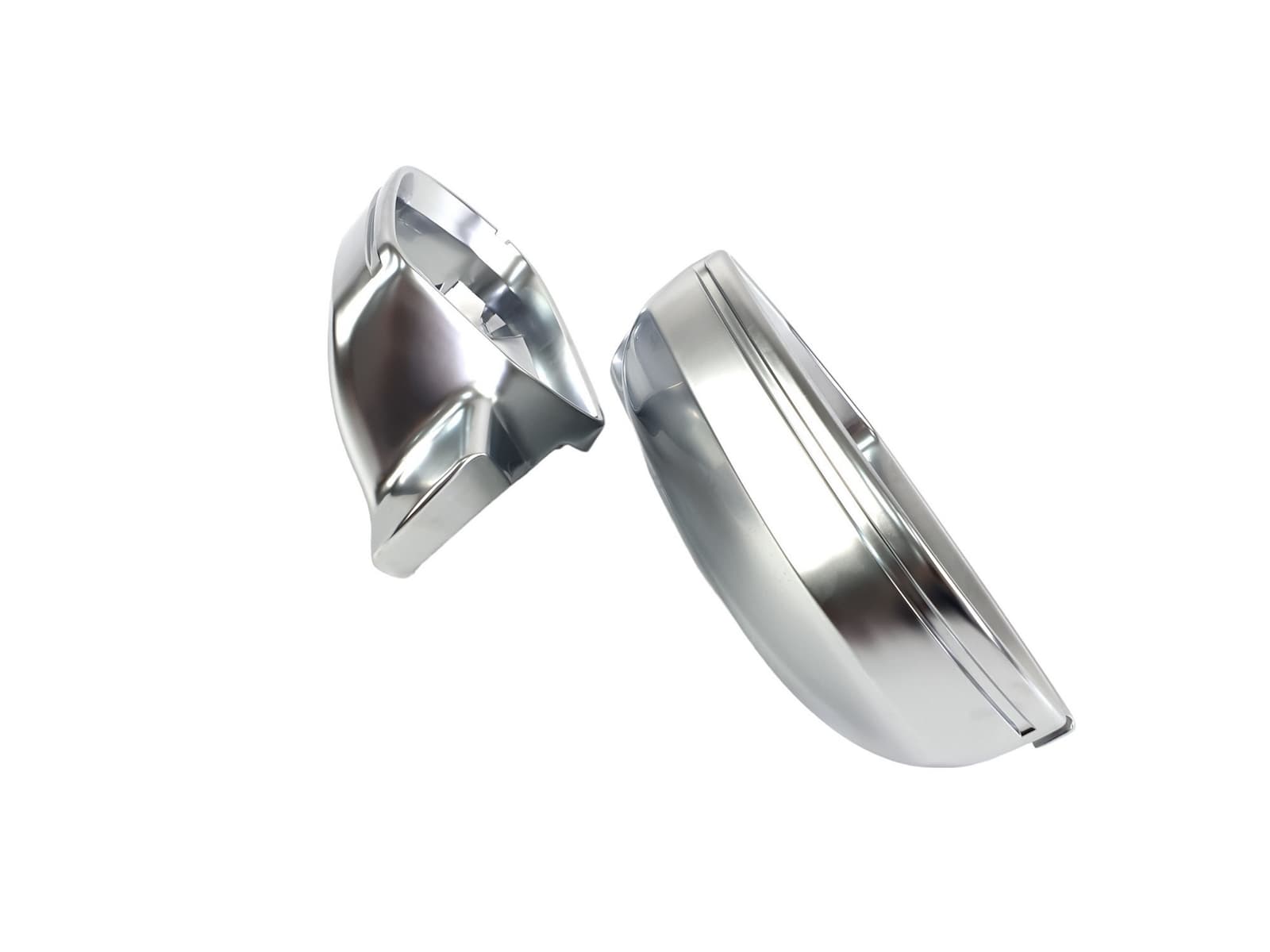 Накладки на дзеркала Silver Matte (стиль S-Line) на Audi A4 B8 2011-2015 року 5