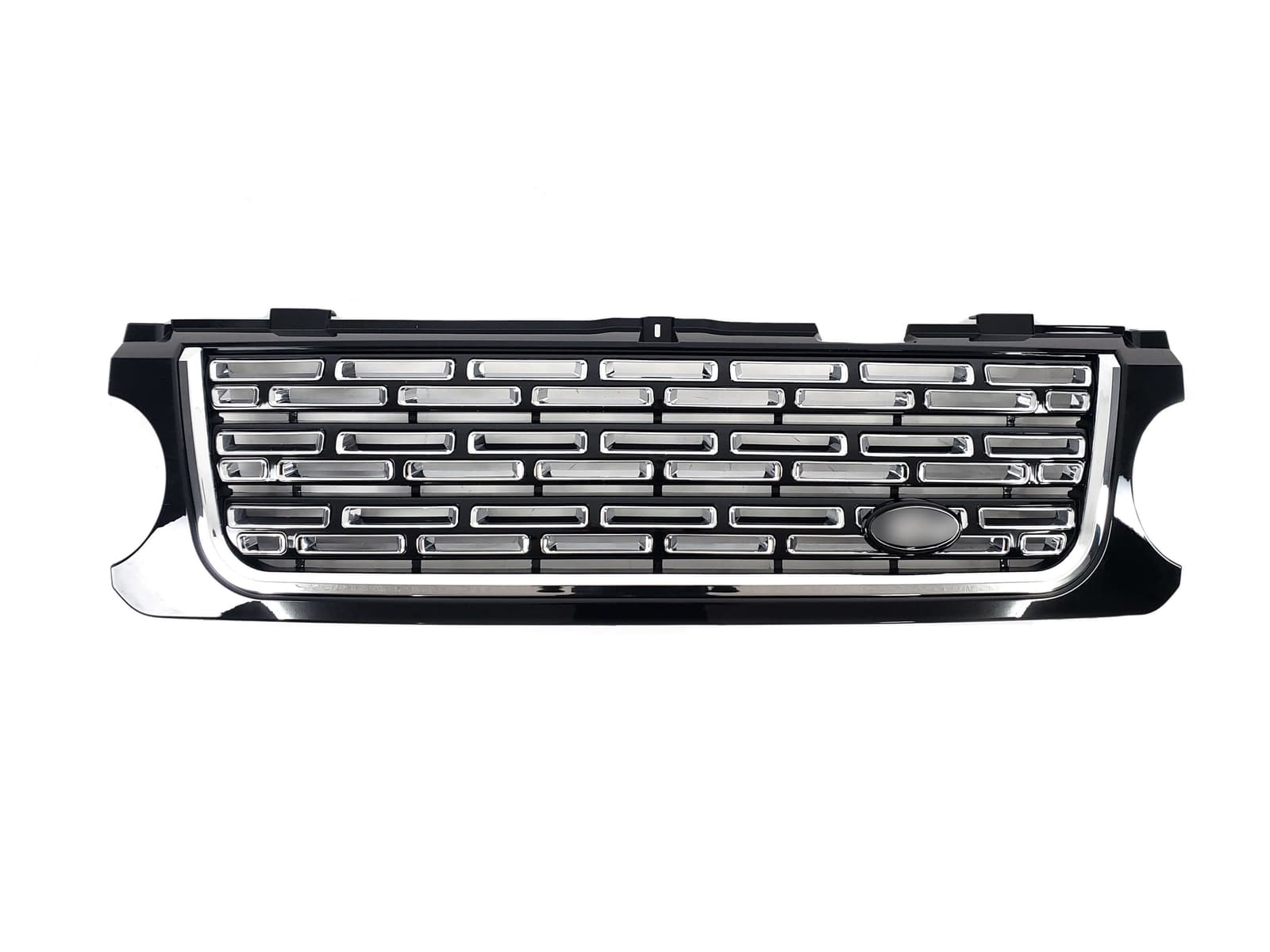 Решітка радіатора + жабра на Land Rover Range Rover Vogue L322 2005-2010 року 2