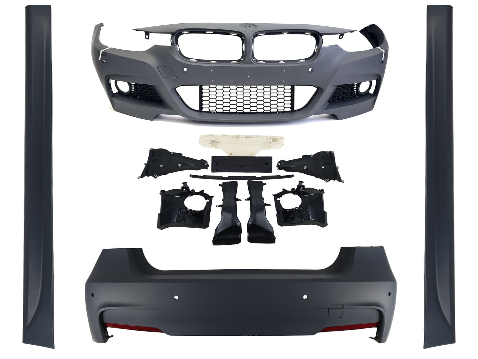 Комплект обвісів (M Sport Paket) під омивачі на BMW 3 Series F30 / F31 2011-2018 року
