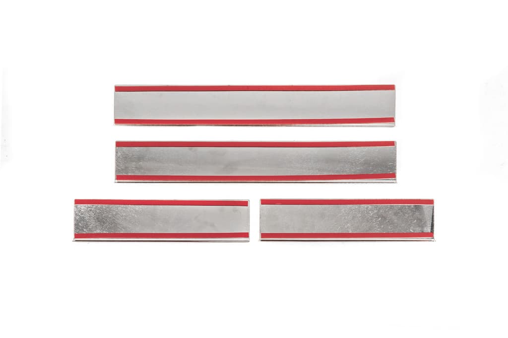 Накладки на пороги Carmos (4 шт, нерж) 3