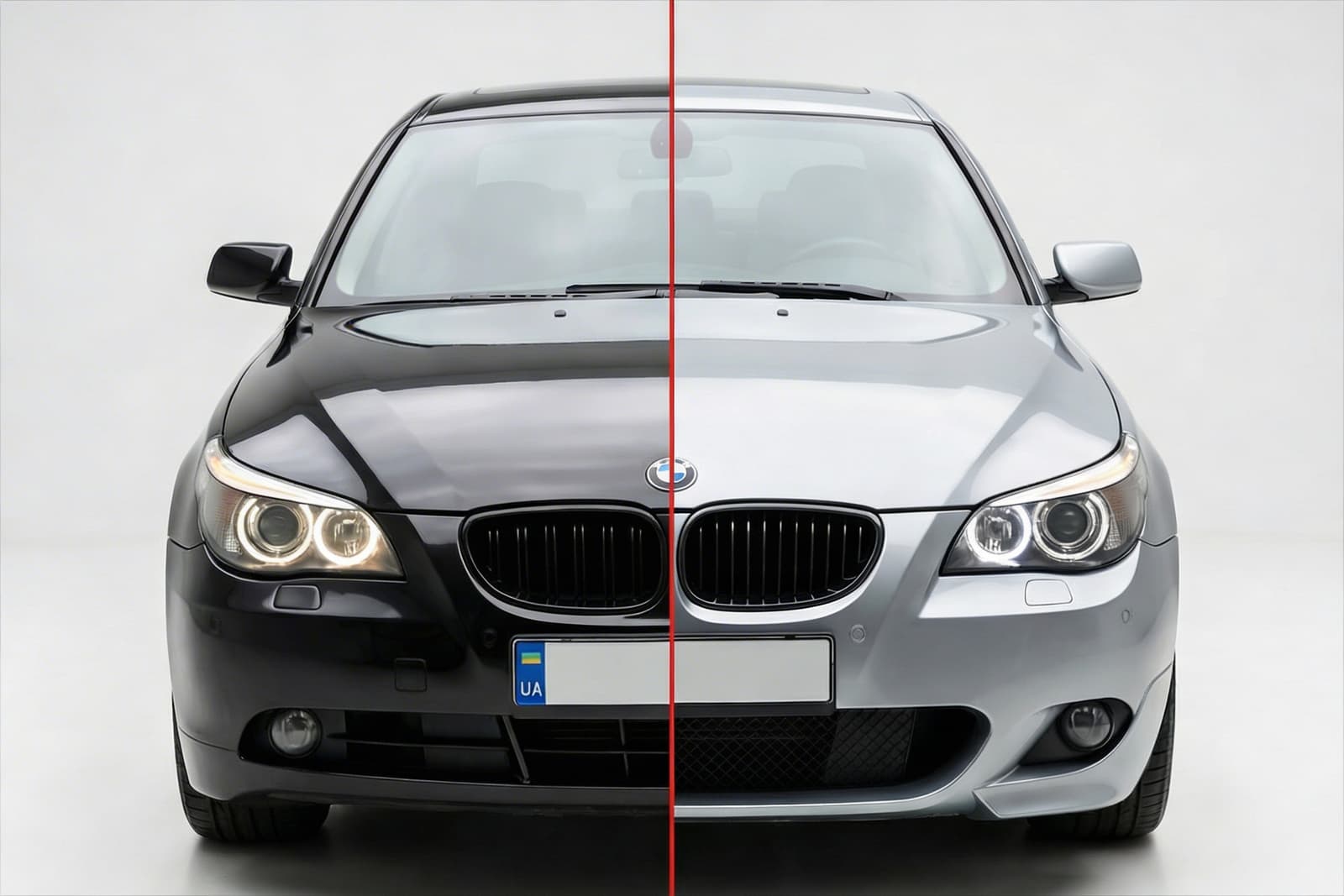 Комплект обвісів M-Sport (для E60) Односторонній подвійний вихлоп