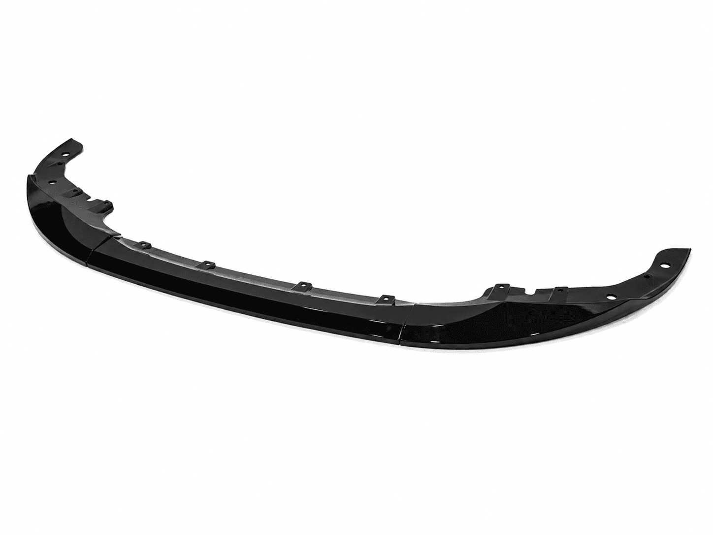 Юбка переднього бампера M-Performance BMW 4 series G22 2020+ ABS пластик, чорний глянець