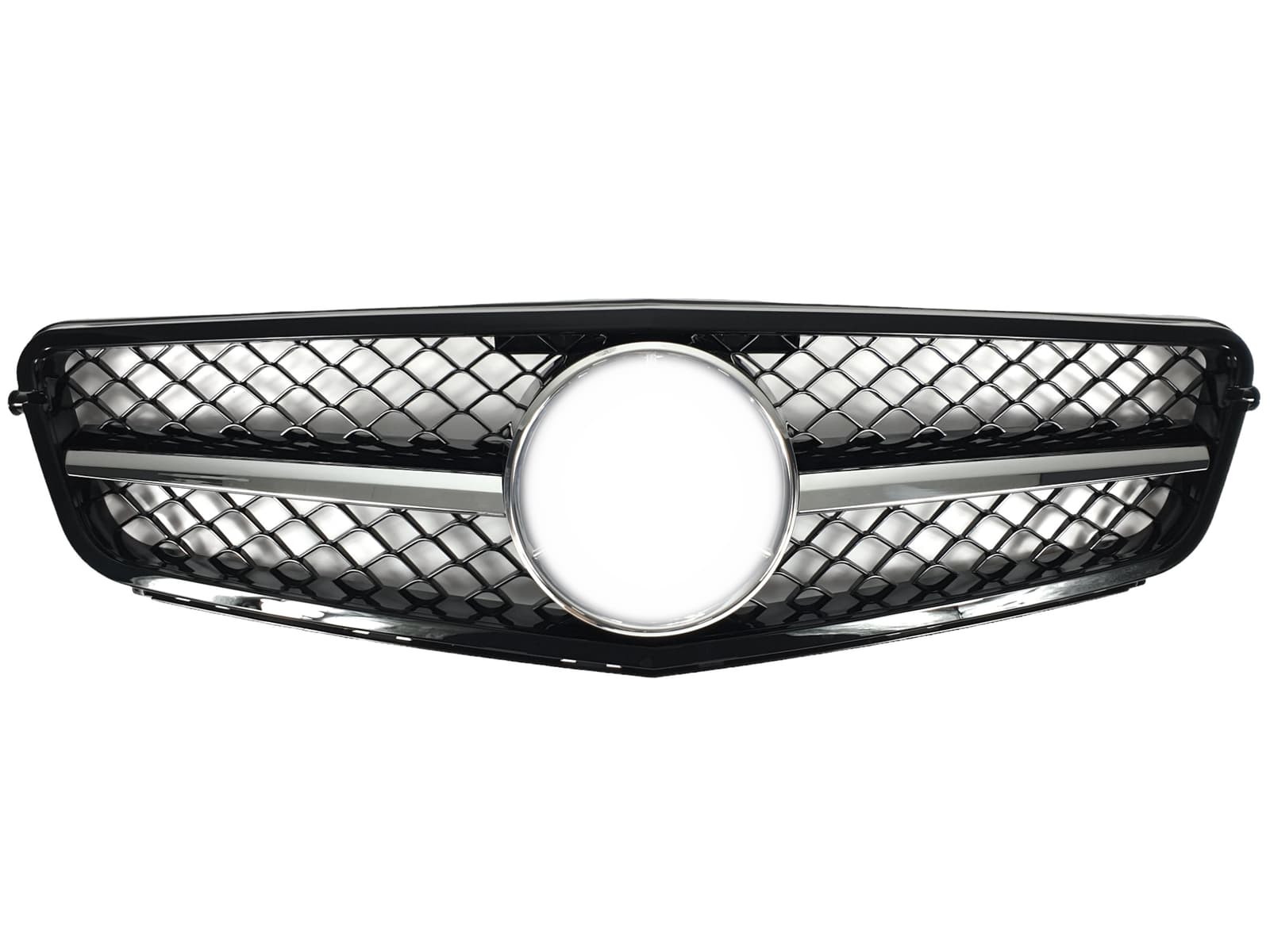 Решітка радіатора Black W/Moulding SL на Mercedes-Benz C-Class W204 2007-2014 року