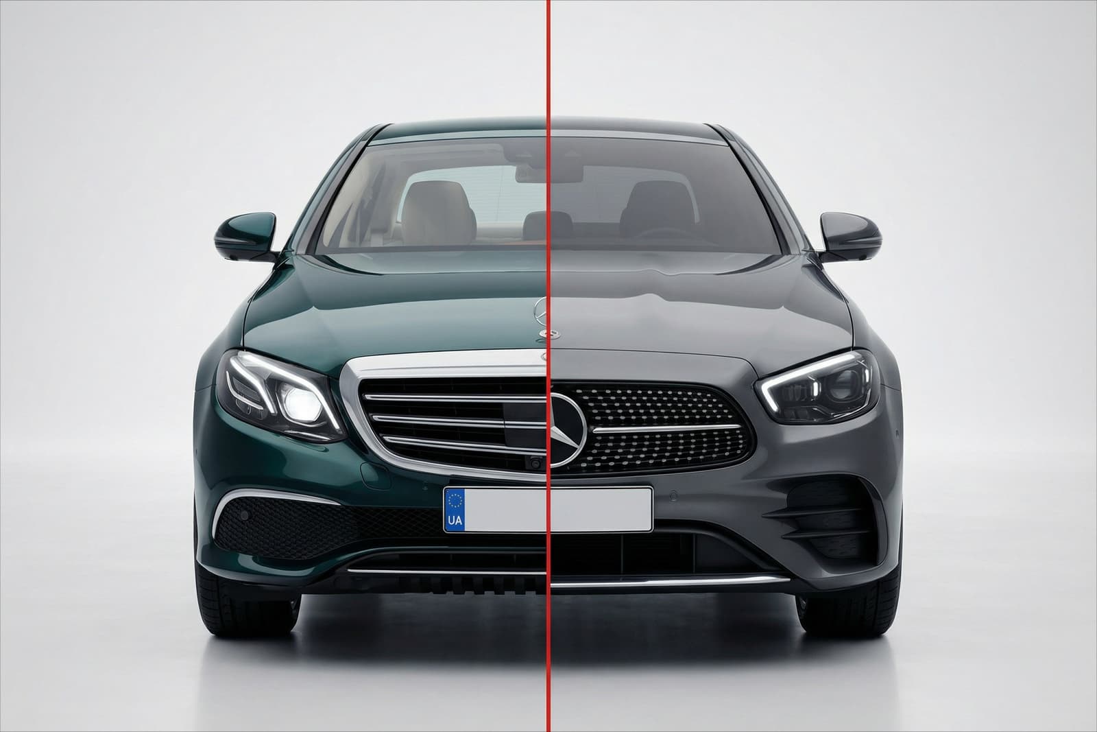 Комплект рестайлінгу в AMG-Line 2024 року