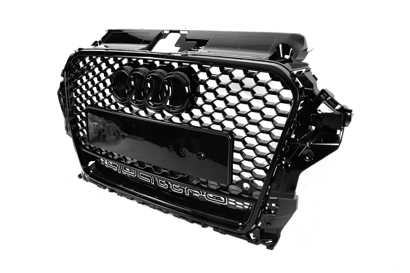 Передня решітка RS-style з написом Quattro (2012-2016, чорна) 2