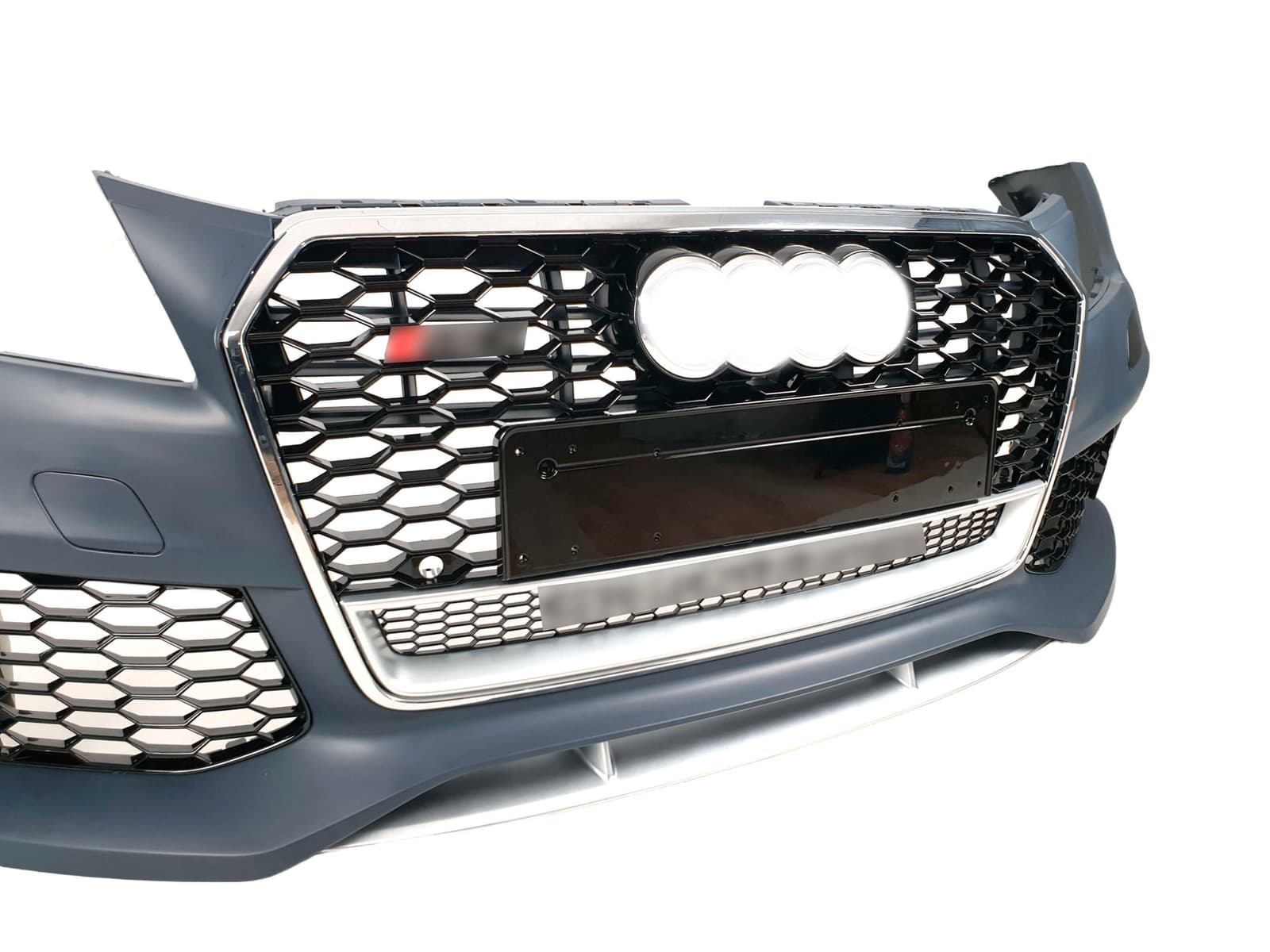Передній бампер (в стилі RS7) Quattro V1 на Audi A7 4G 2010-2014 року 4
