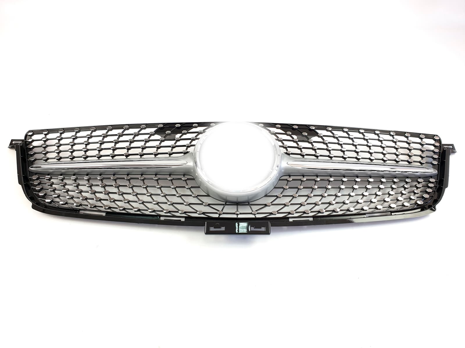 Решітка радіатора Silver Diamond на Mercedes-Benz ML-Class W166 2011-2015 року 2