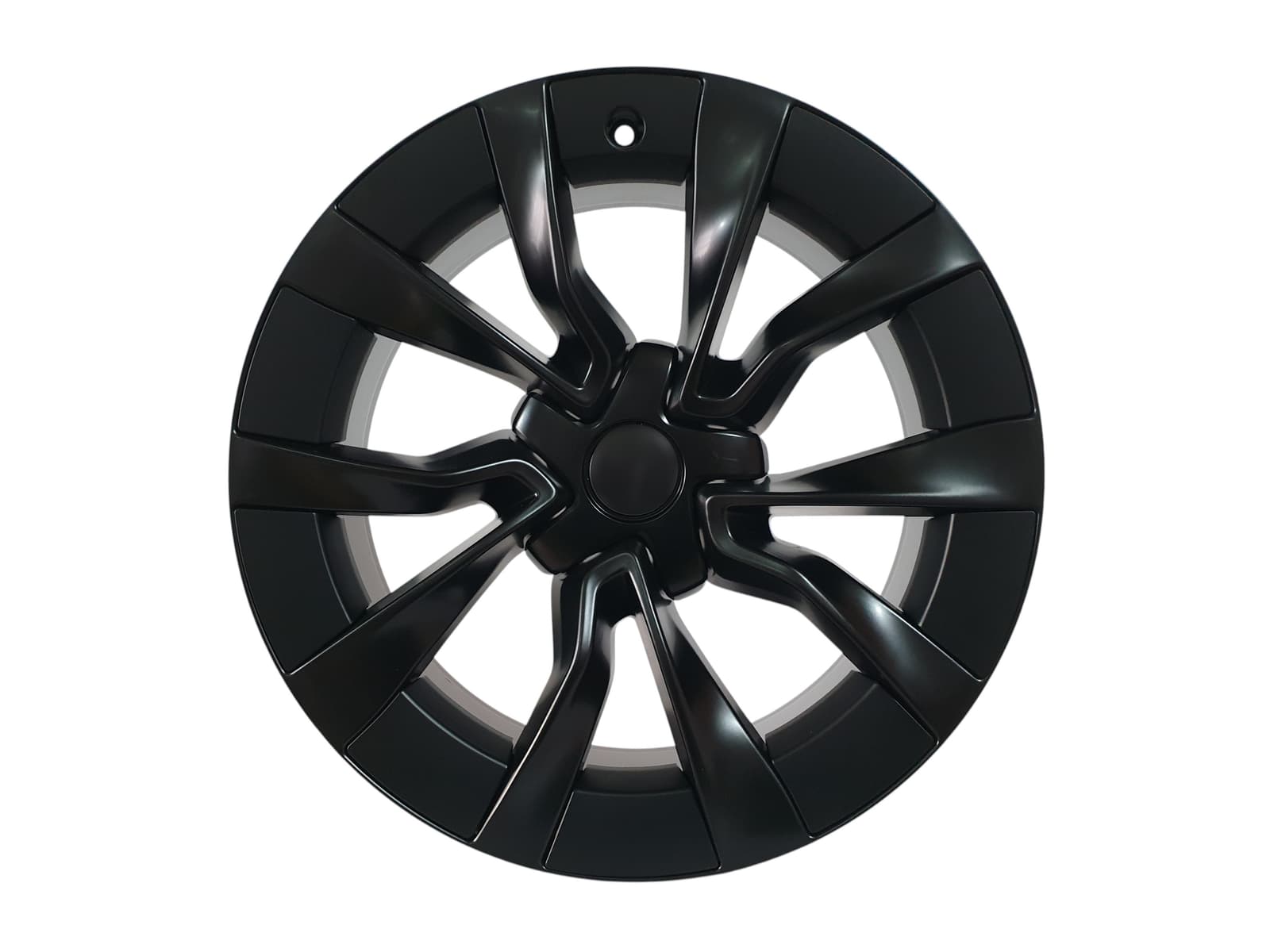 R18 Satin Black (одноширокі 8.5J ET38) на Tesla Model 3 2017-2022 року