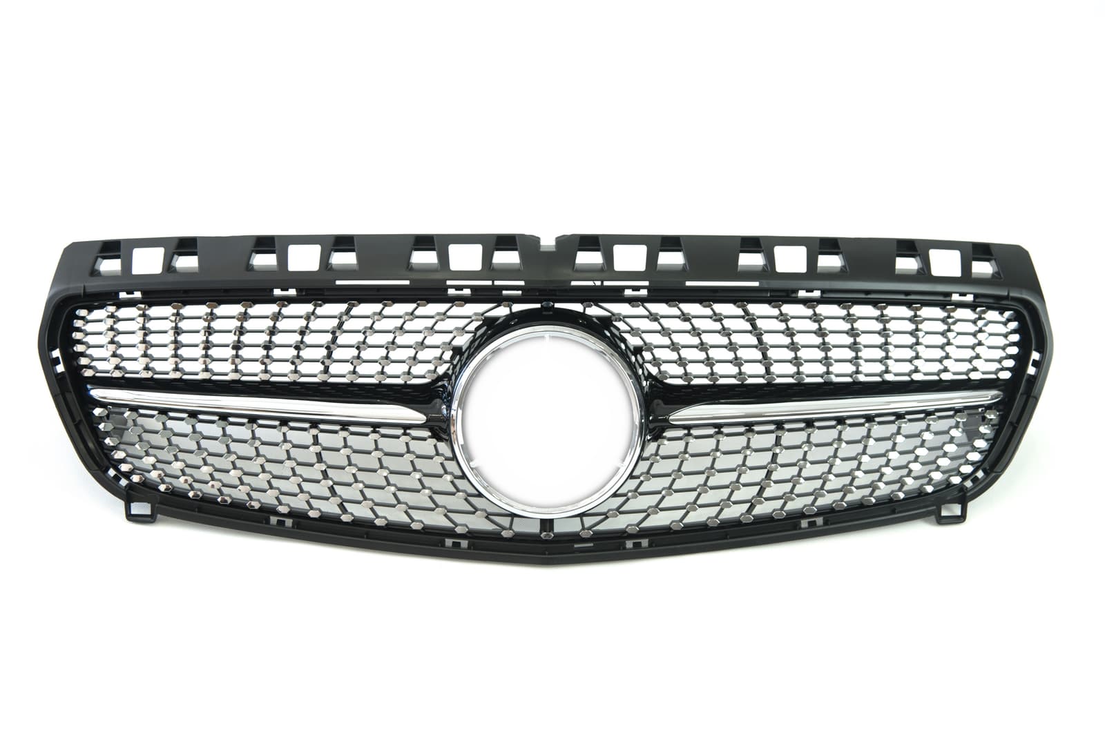 Решітка радіатора Black Diamond на Mercedes-Benz A-Class W176 2012-2015 року