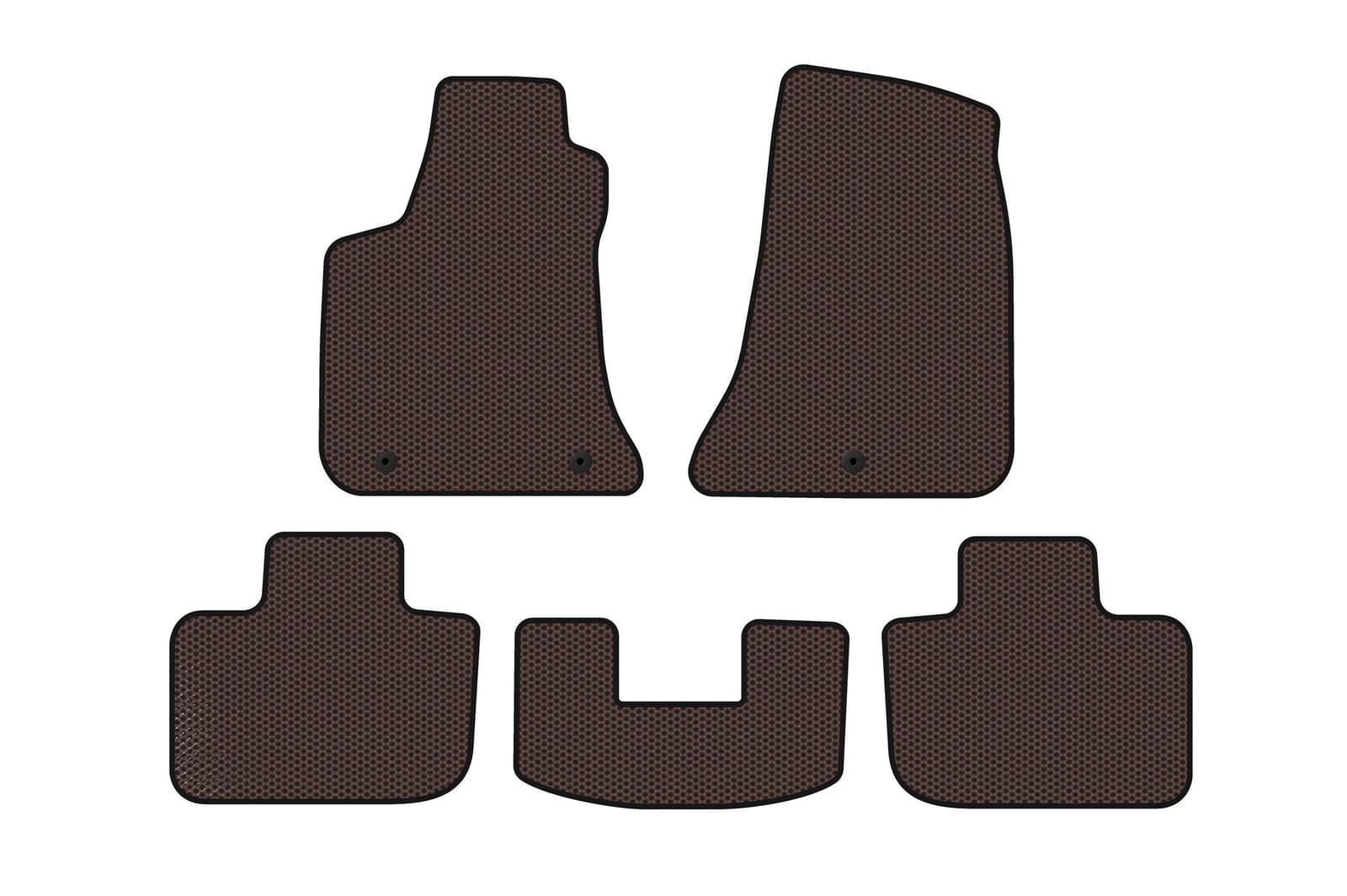 Гумові килимки Carsuit -CRYS-041 V1 (Коричневий)
