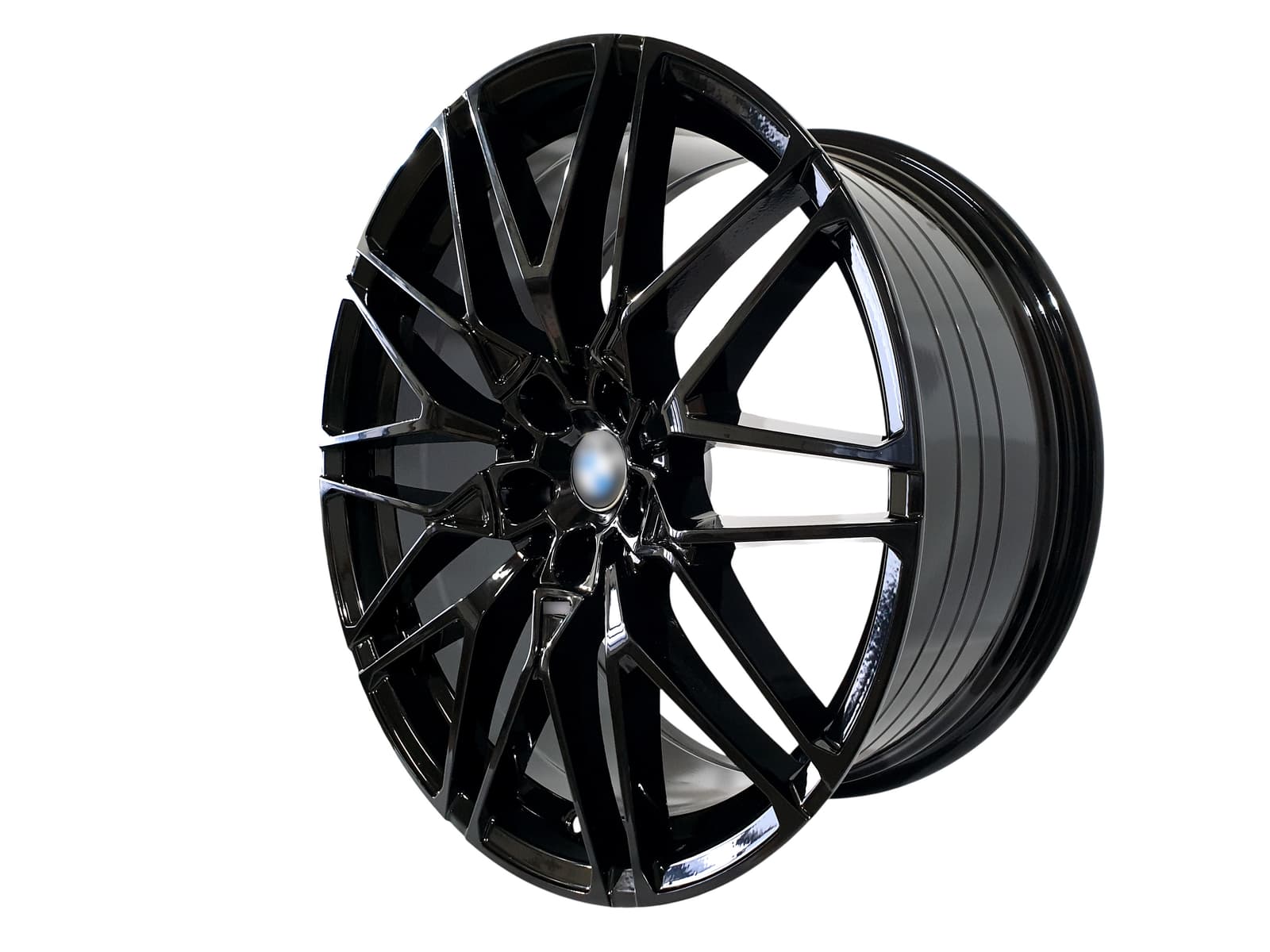 R20 Gloss Black (різноширокі) на BMW X5 E70 2007-2010 року 2