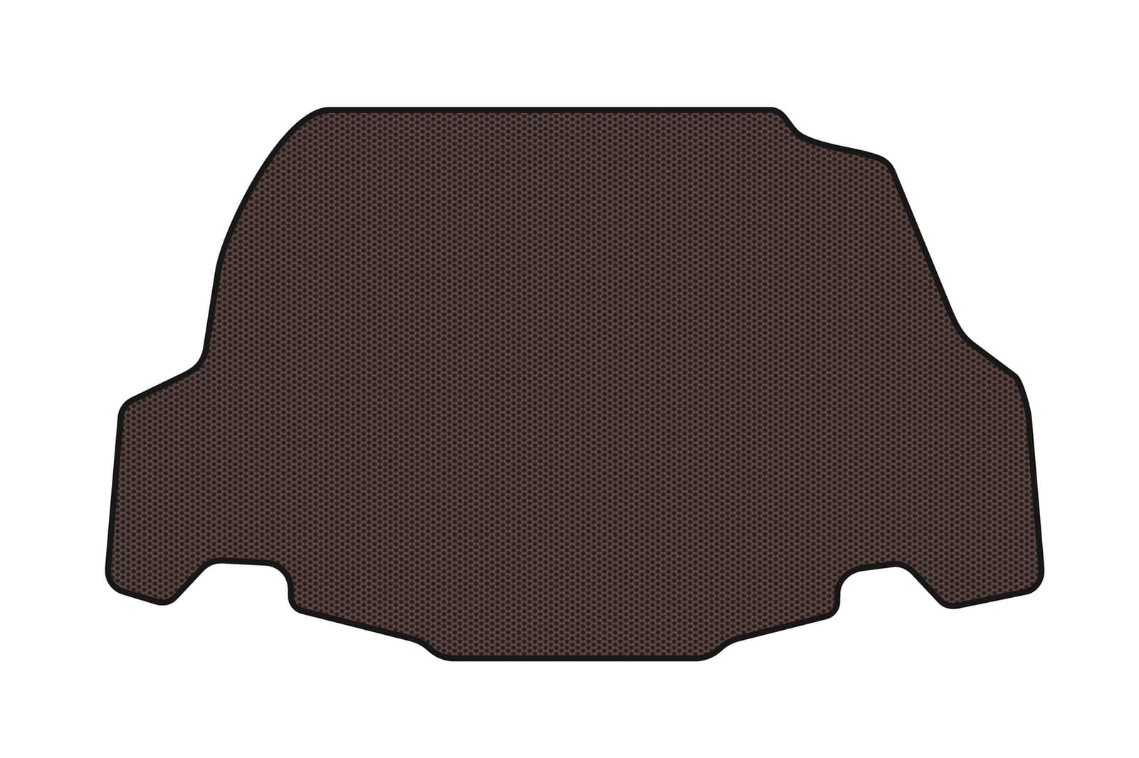 Гумовий килимок в багажник Carsuit (2009-2014, GT, Кабріолет, коричневий)