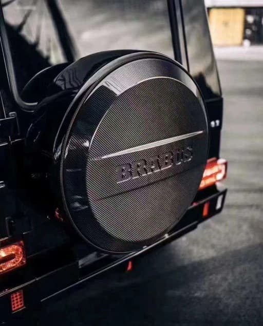 Накладка на запасне колесо BRB-Style (Карбон)