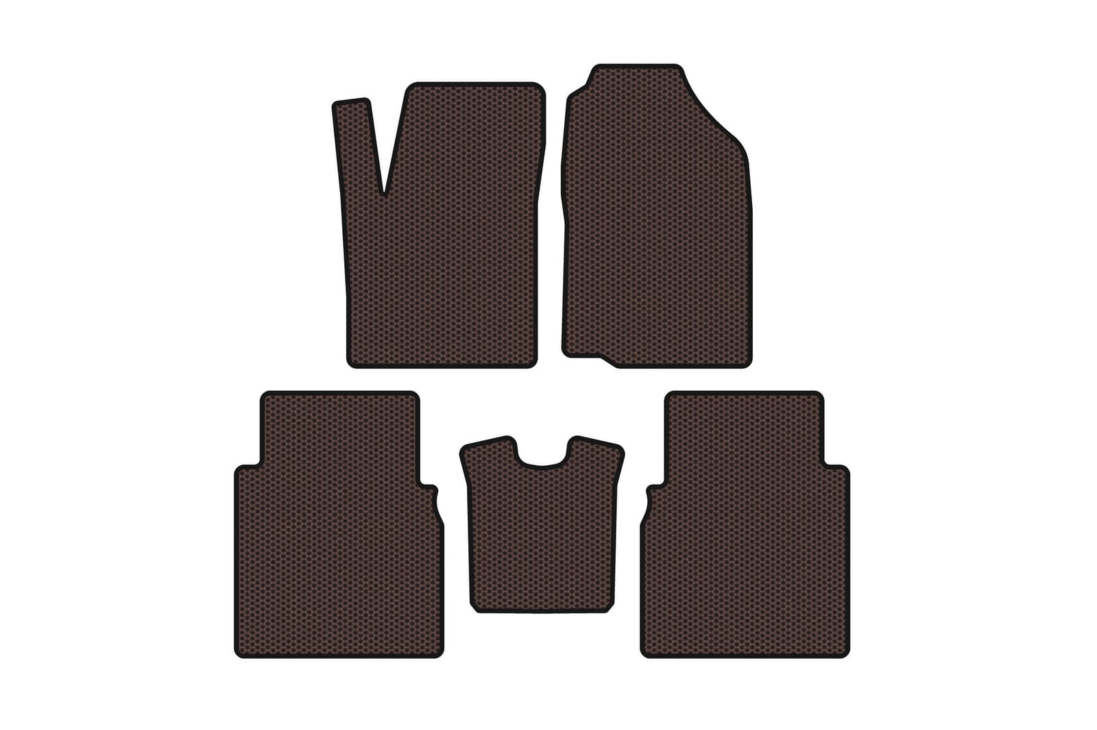 Гумові килимки Carsuit (Коричневий)