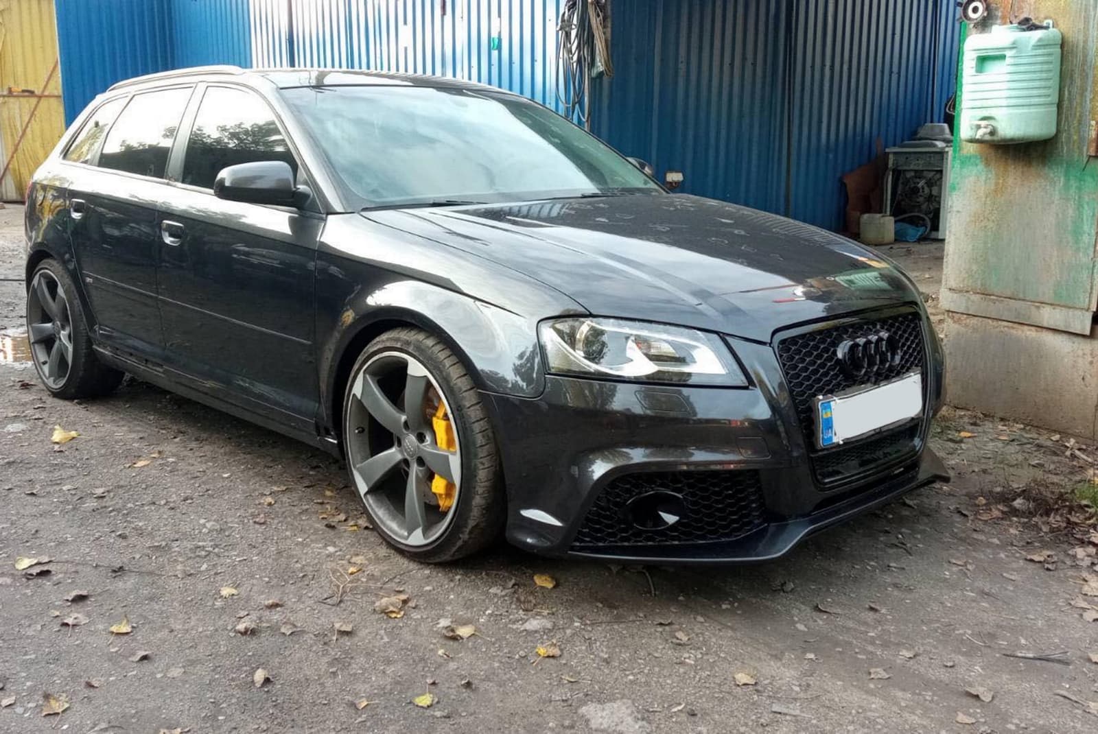 Передній бампер (в стилі RS3) на Audi A3 8P 2008-2012 року 6