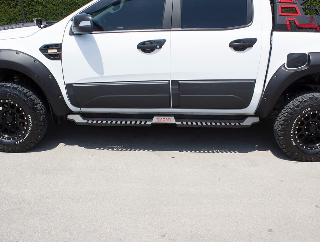 Бічні пороги Dakar V2 без LED (2 шт, метал) 2